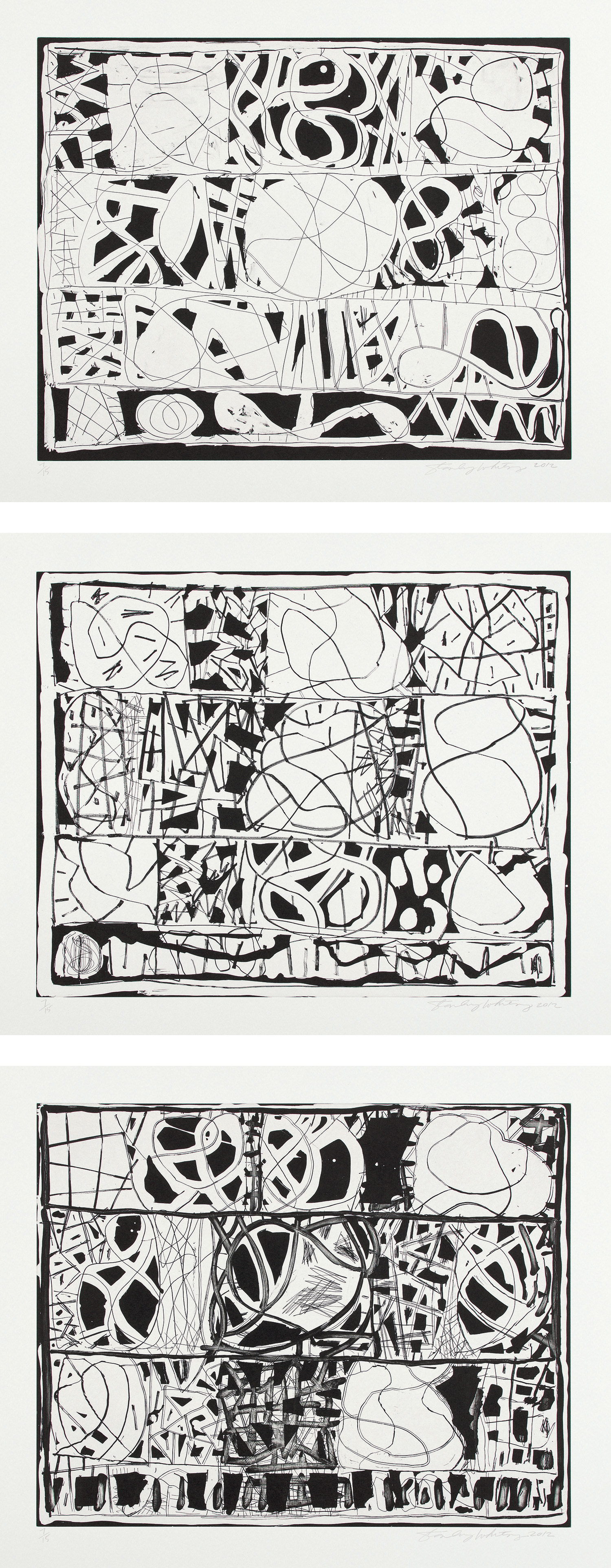 Black and White Series I-III