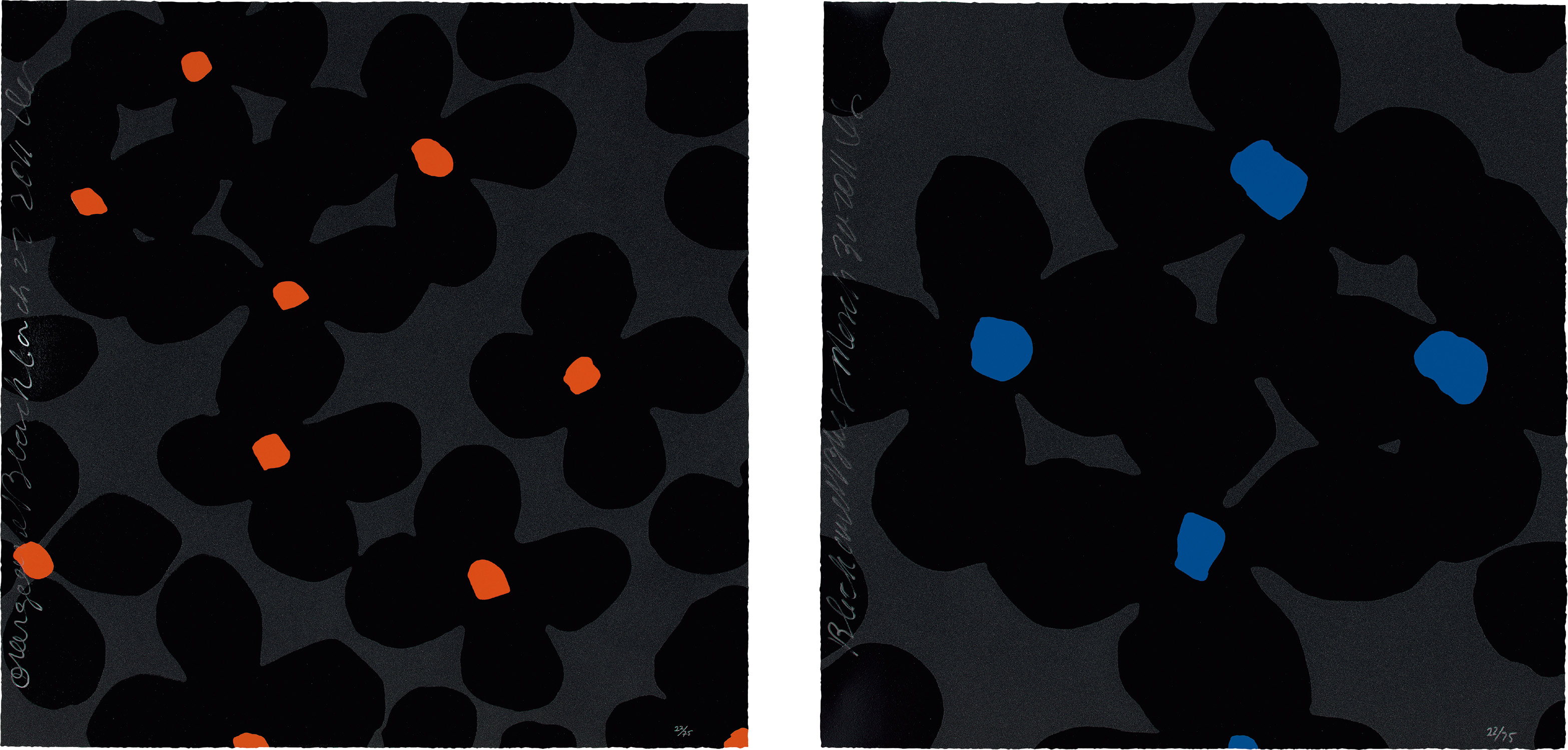 Orange and Black March 22 2011; and Black and Blues March 30 2011