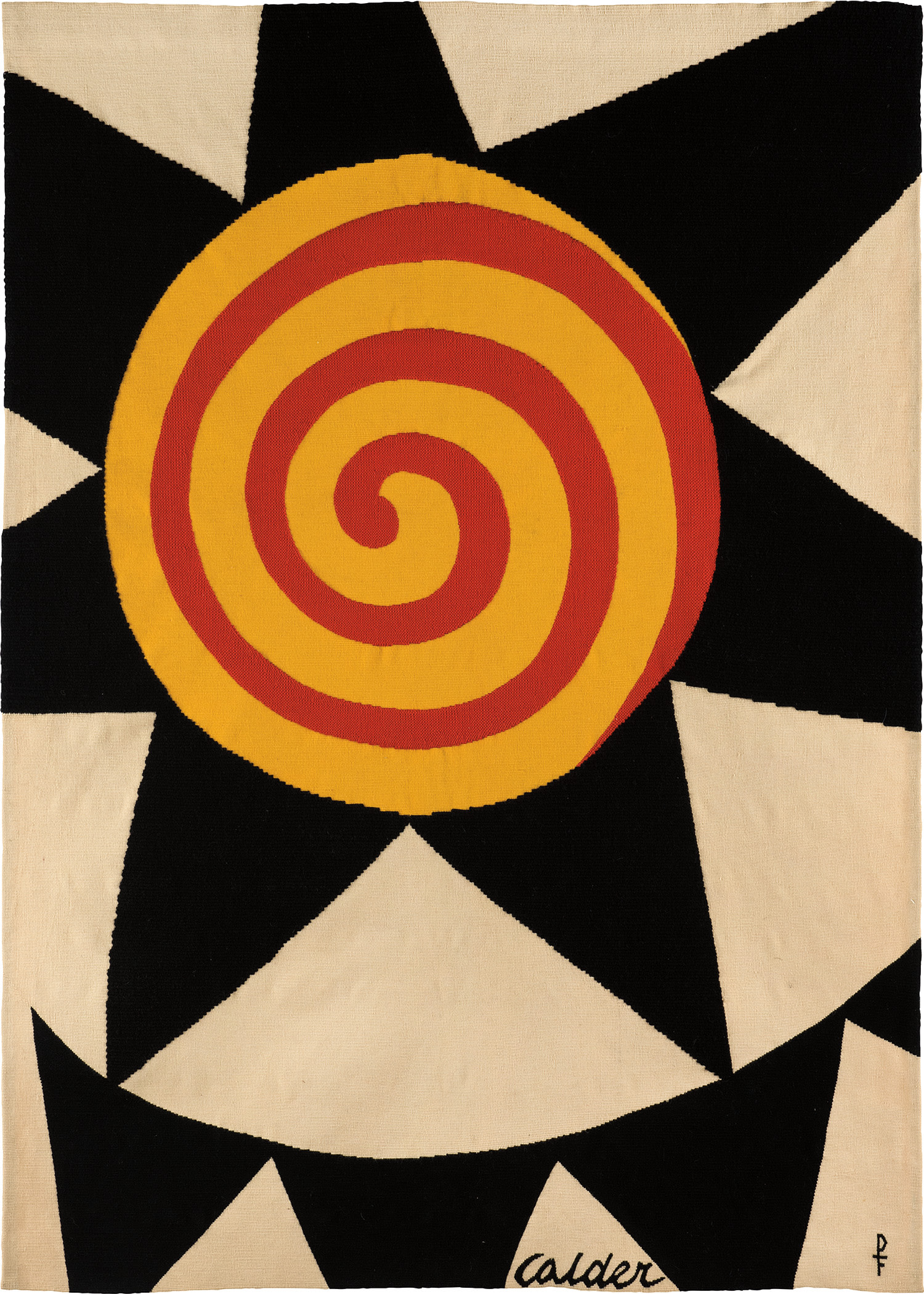 Alexander Calder — The yellow worm is longer than the red worm