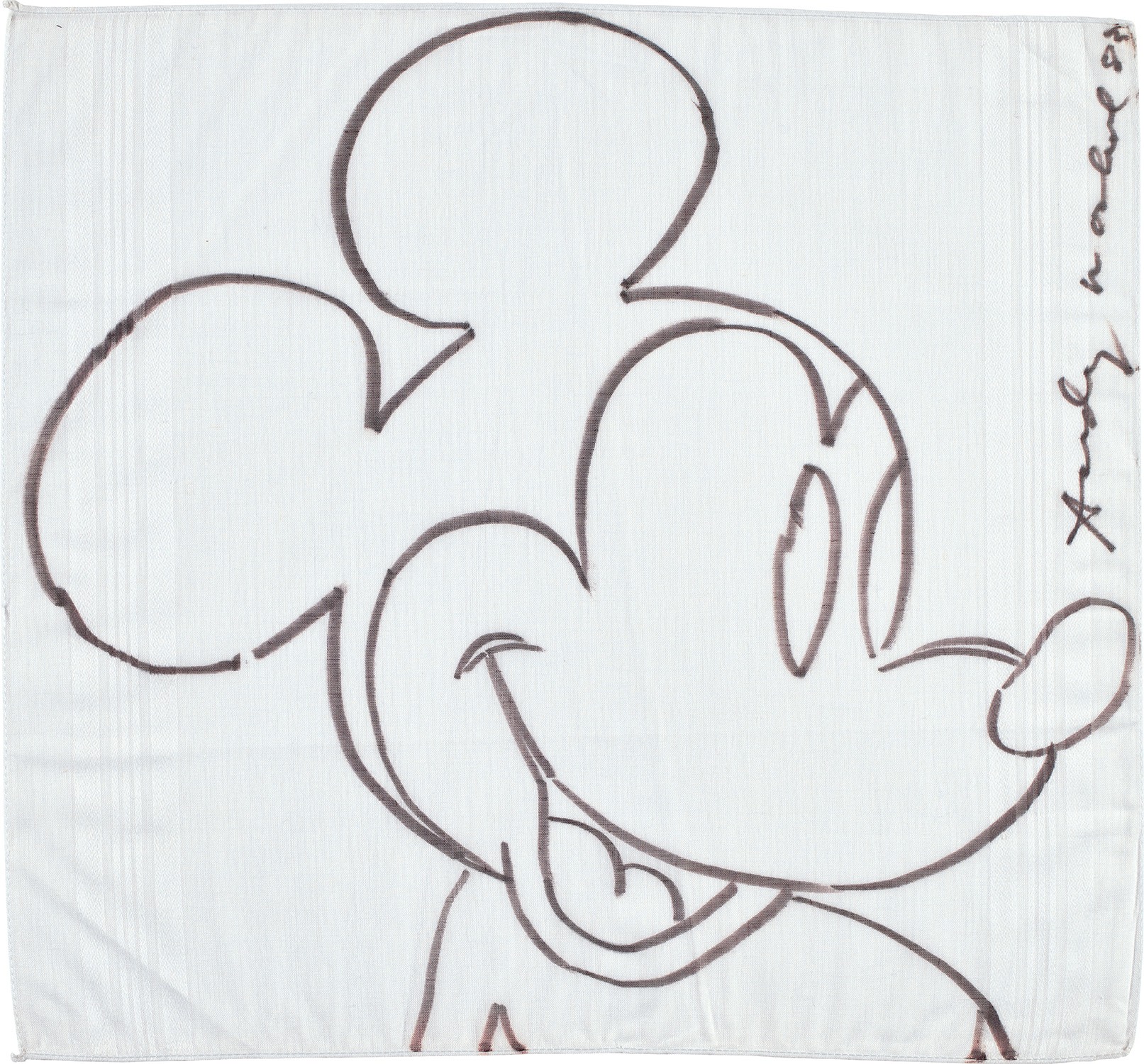 Andy Warhol — Mickey Mouse