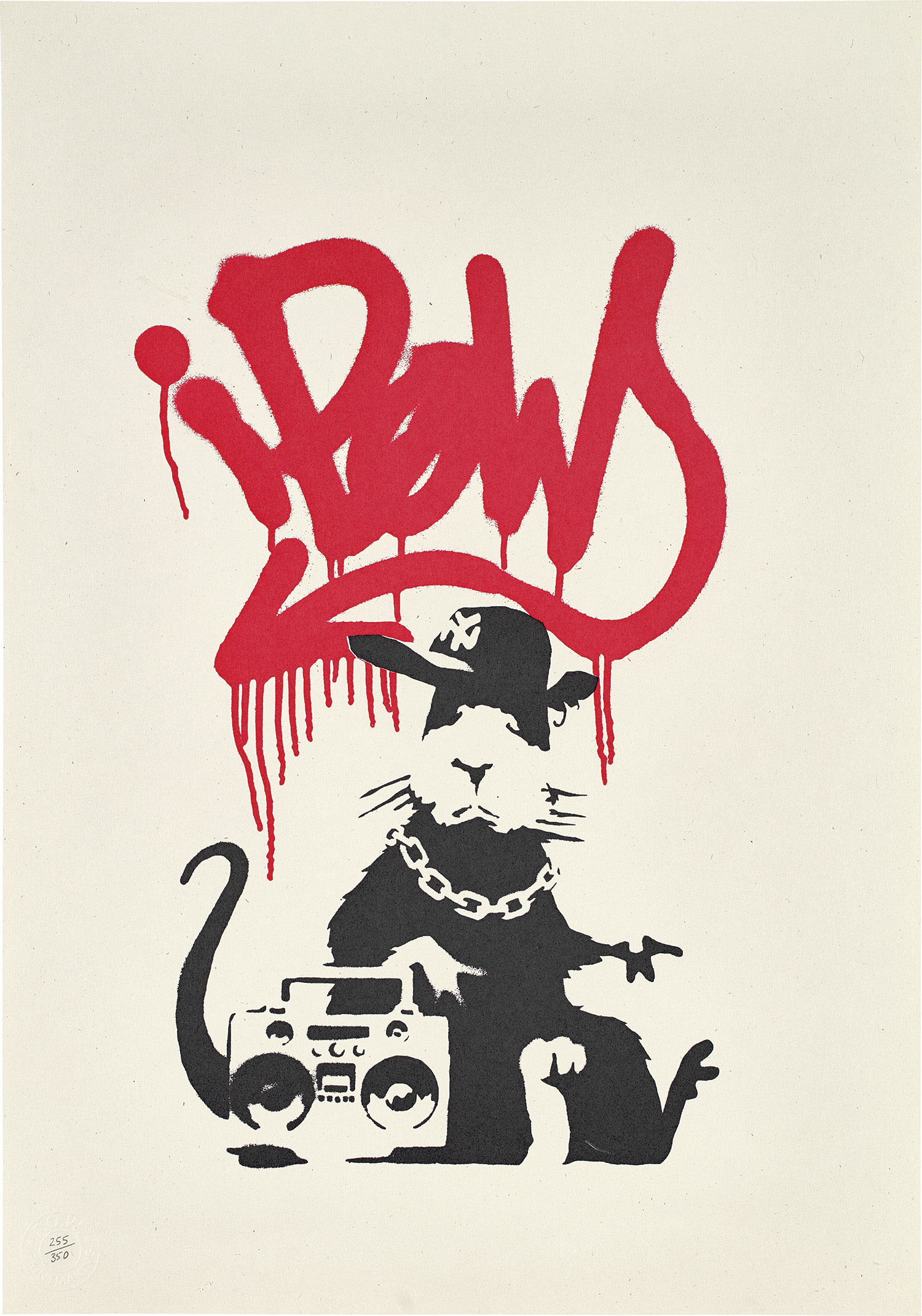 Banksy — Gangsta Rat