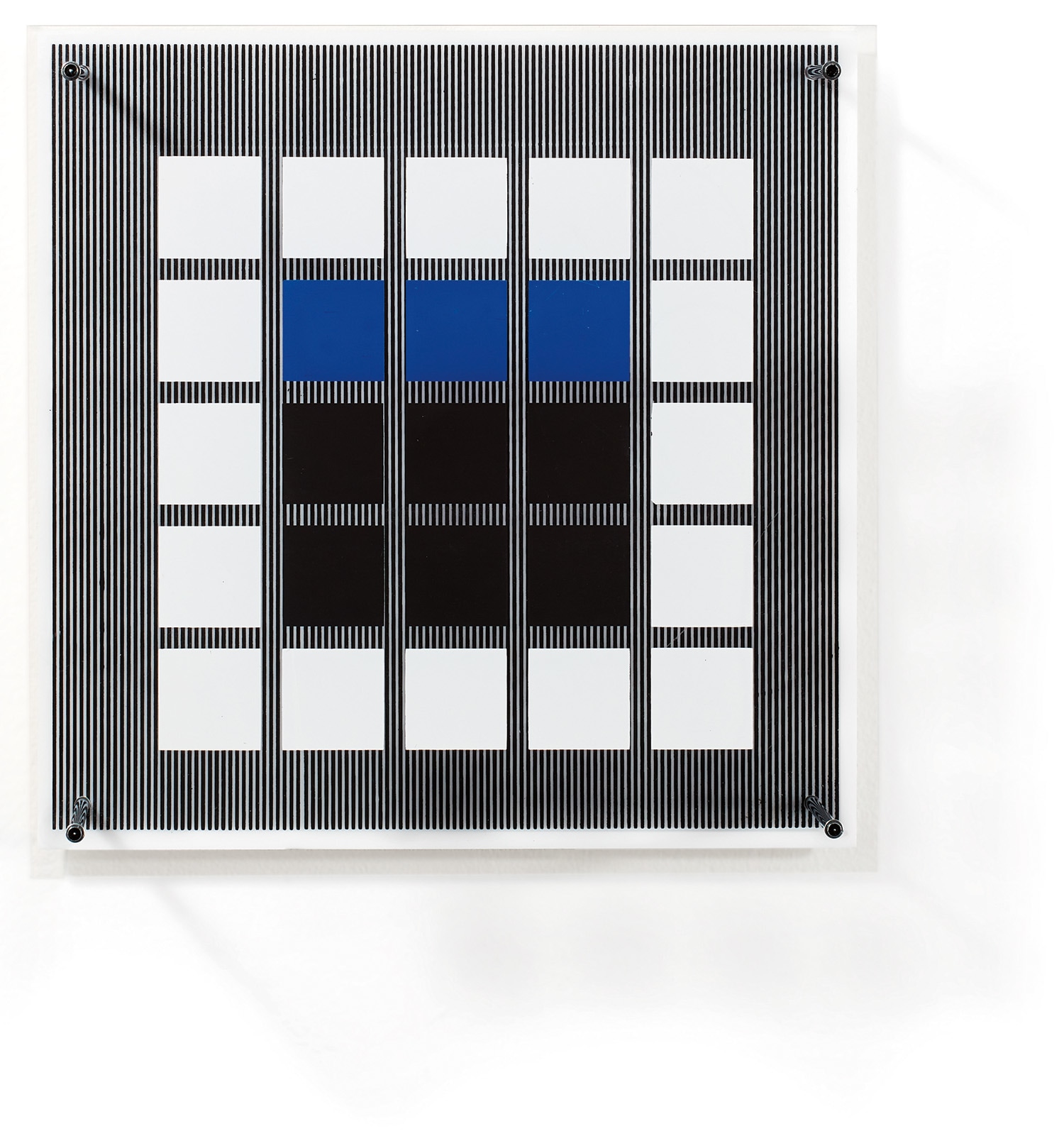 Jesús Rafael Soto — Cuadrados Vibrantes, from Sintesis Series