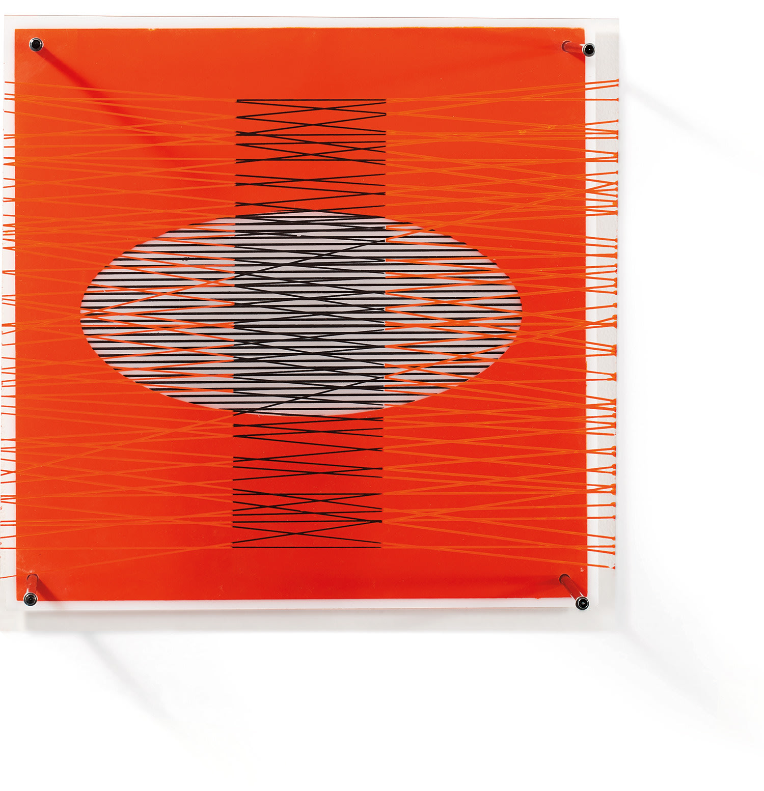 Óvalo en el Rojo, from Sintesis Series