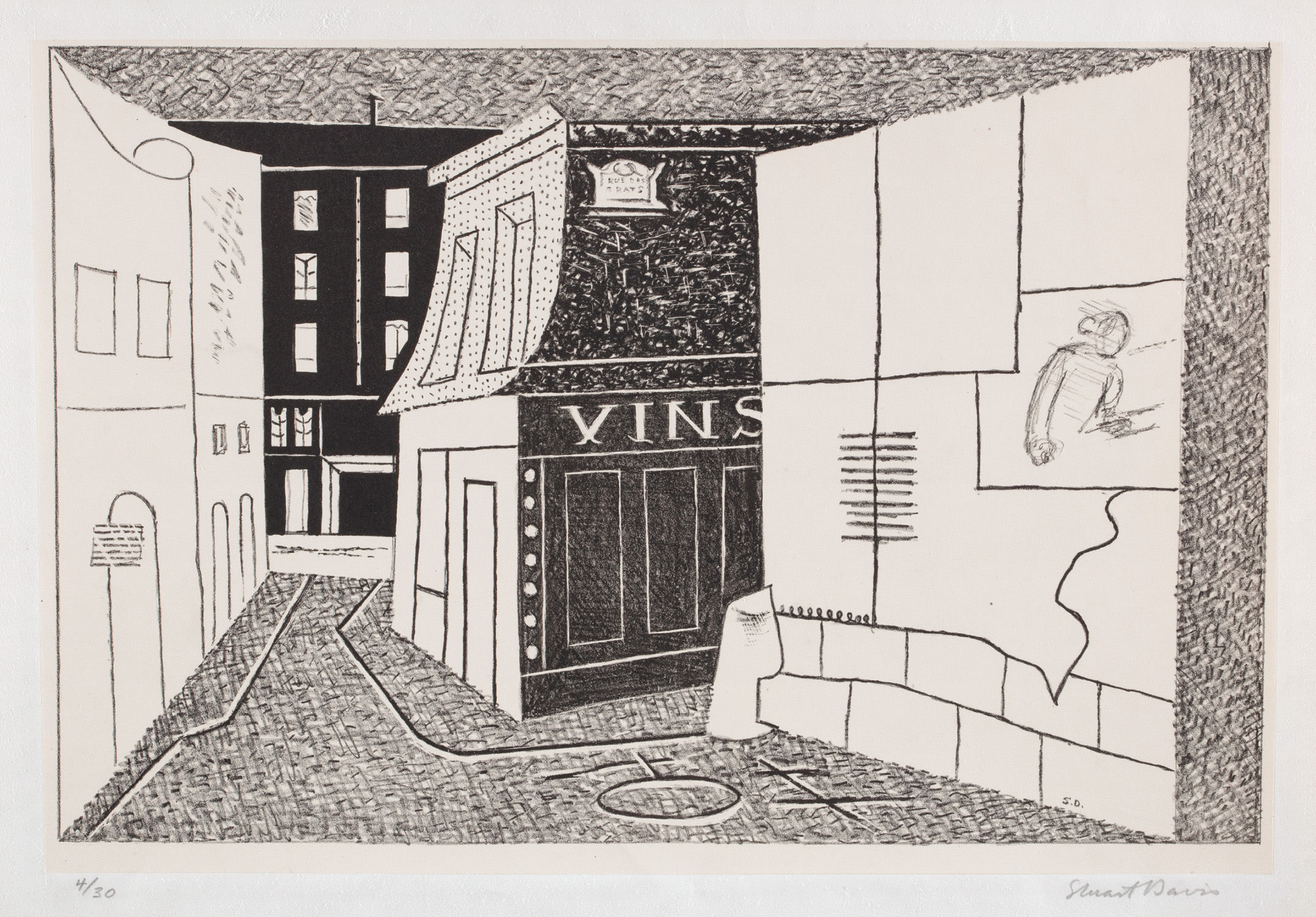 Stuart Davis — Rue des Rats (C. & M. 5)