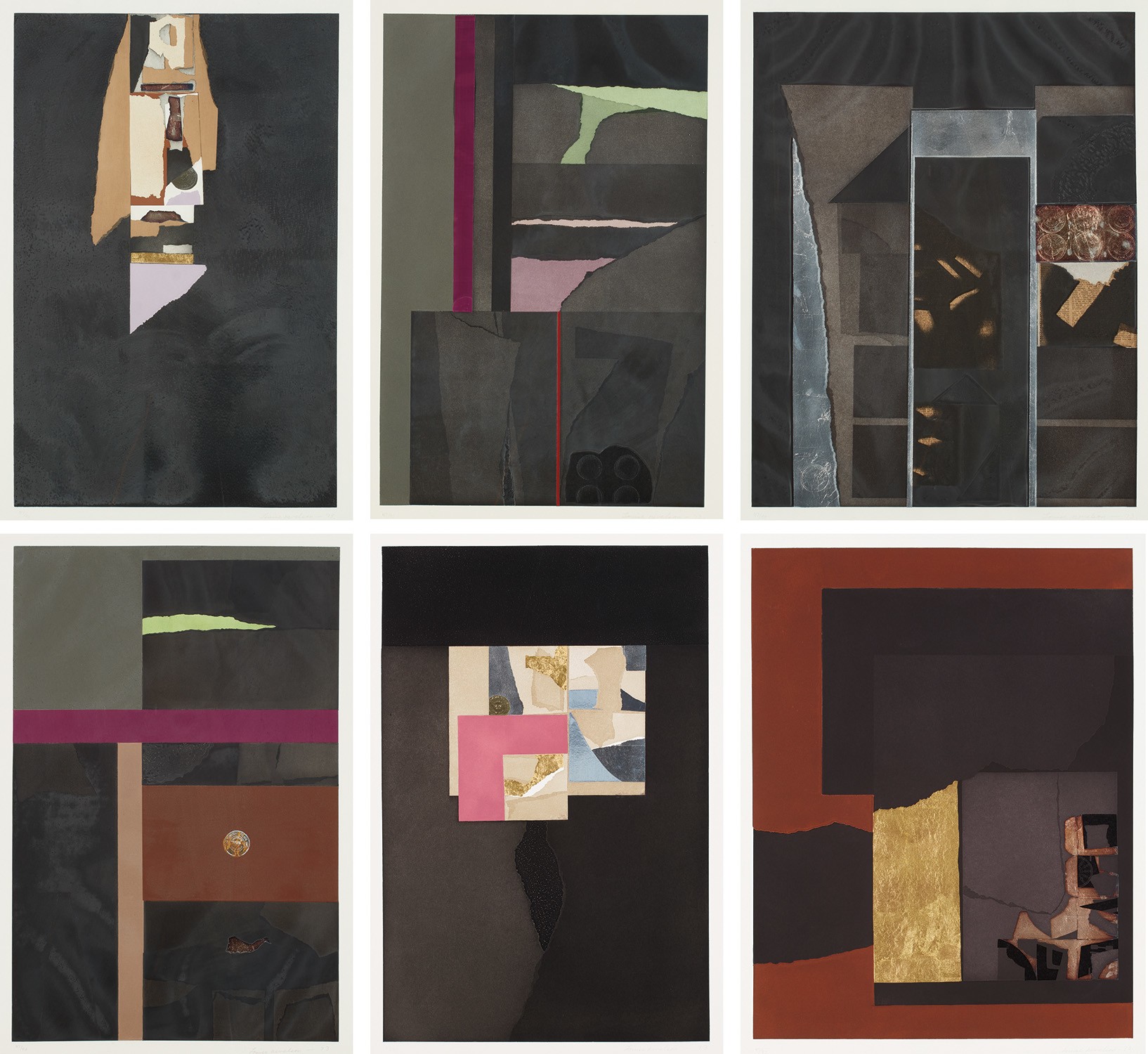 Louise Nevelson — Aquatints Portfolio (B. 116)