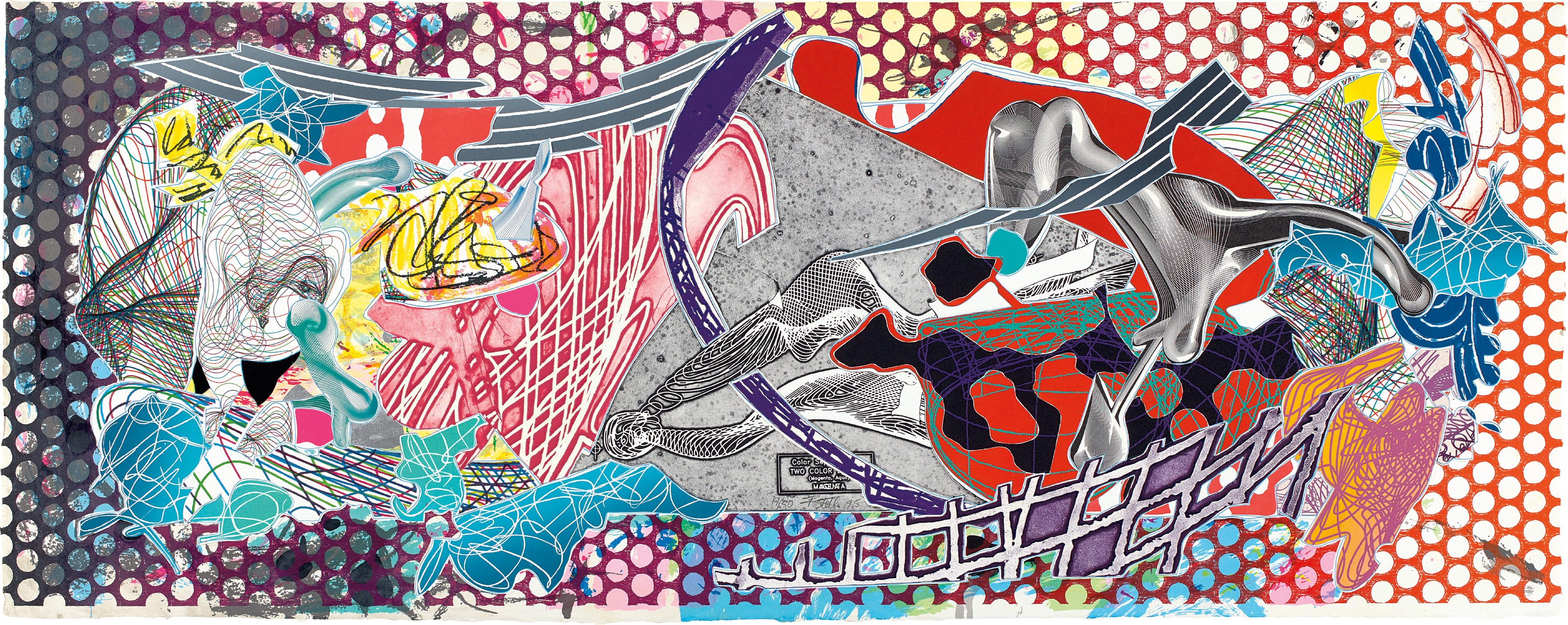 Frank Stella — Calvinia, from Imaginary Places (A. & K. 227)