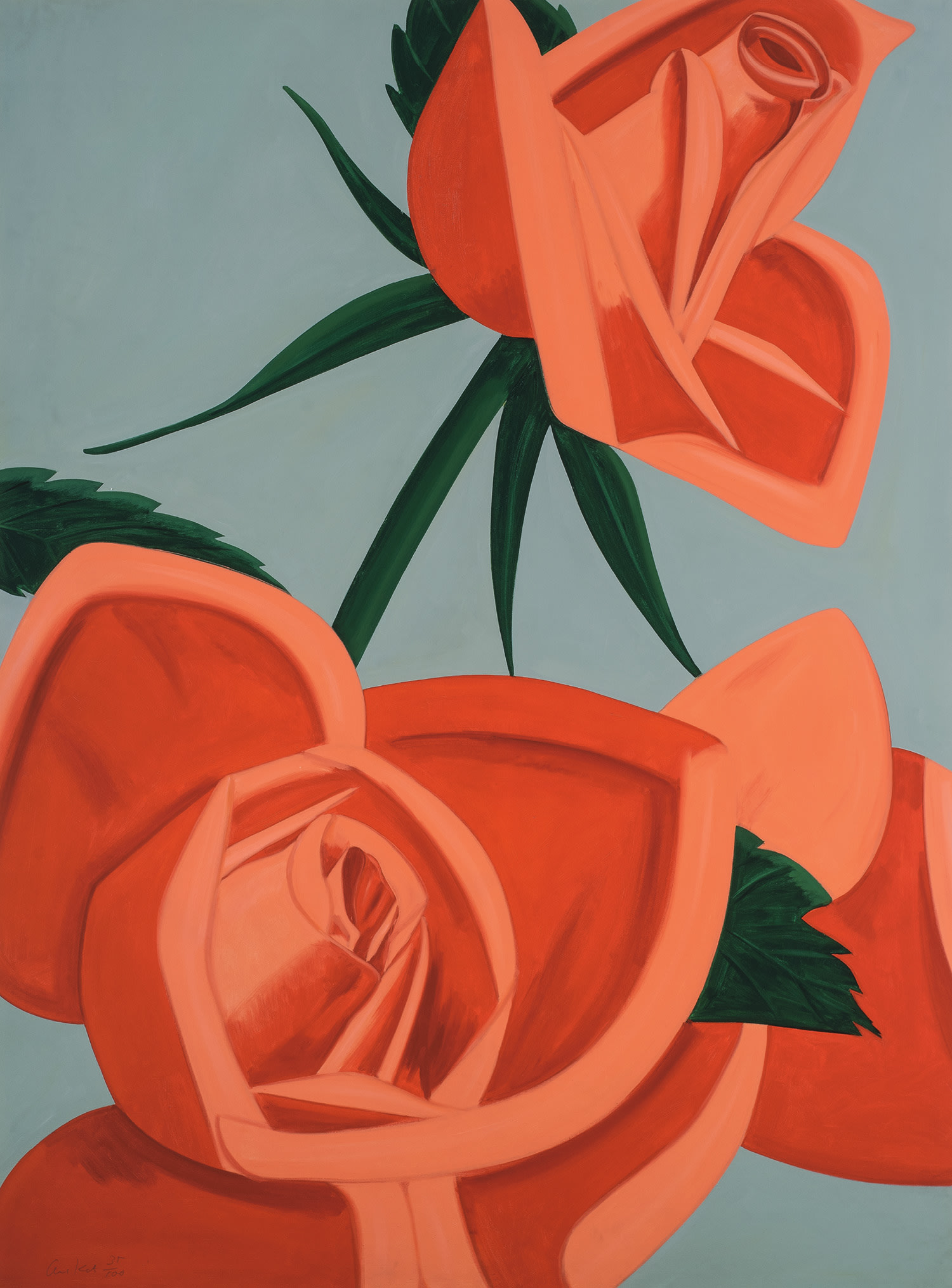 Alex Katz — Rose Bud