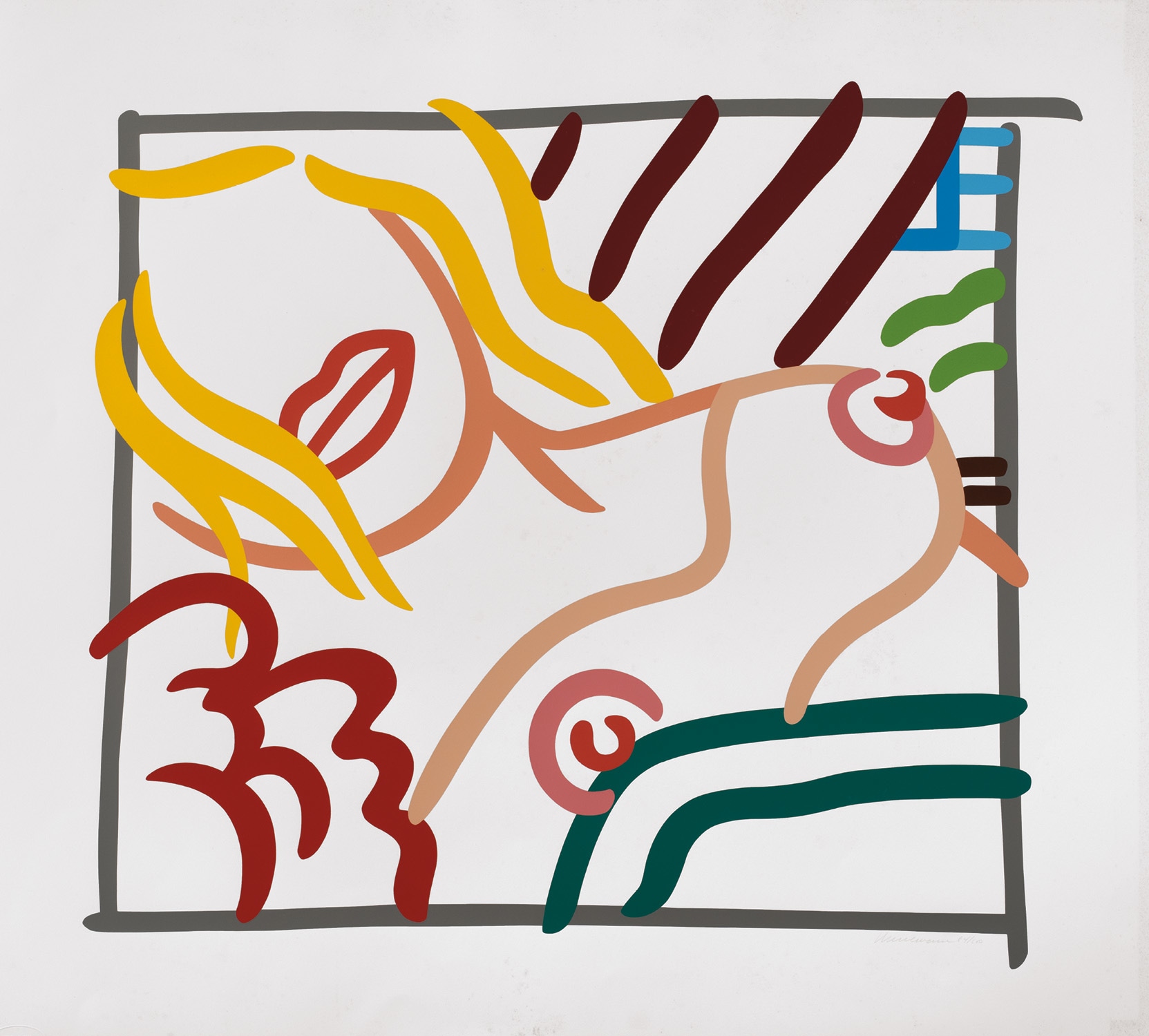 Tom Wesselmann — New Bedroom Blonde Doodle