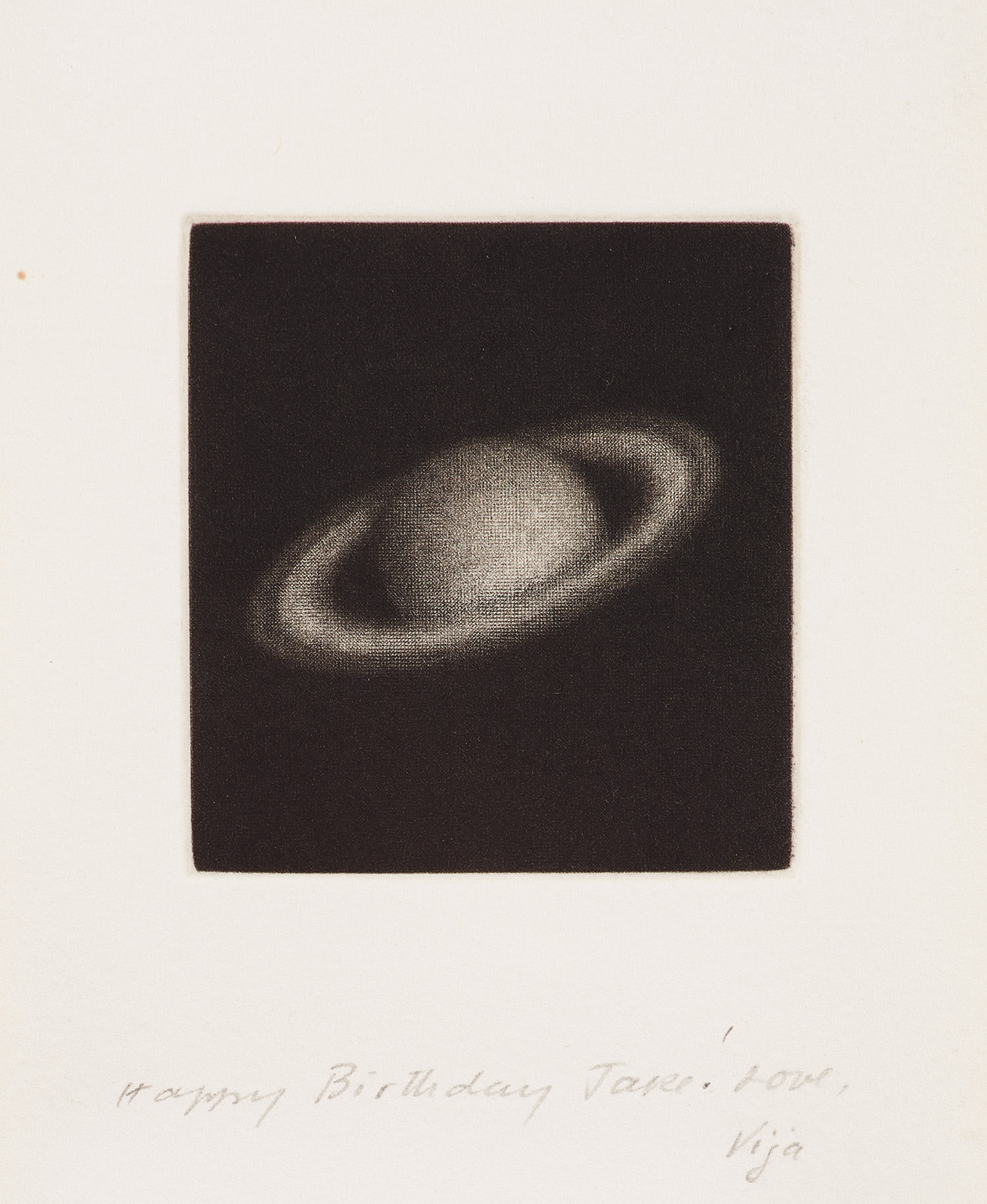 Vija Celmins — Saturn Stamps (R. 28)