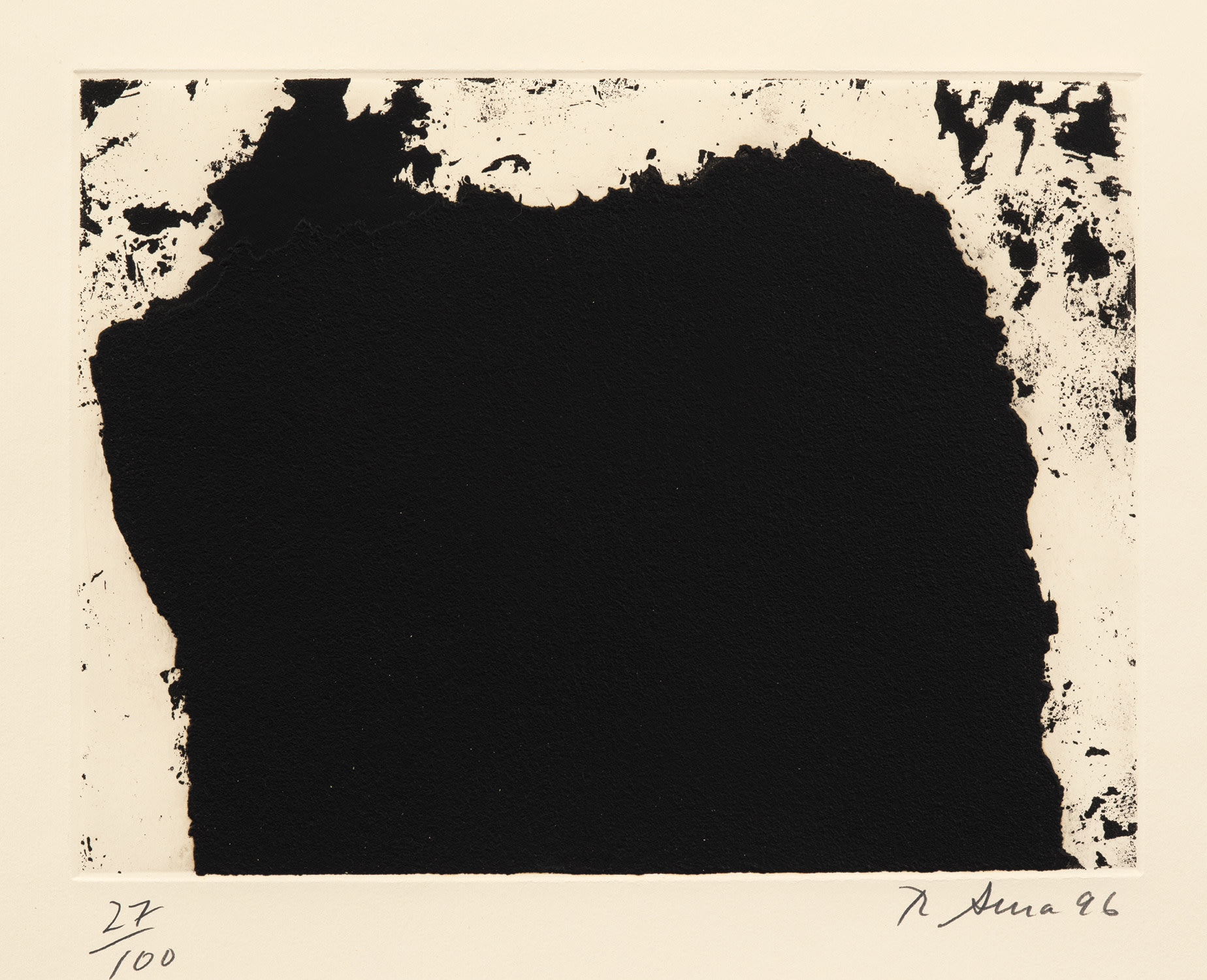 Richard Serra — Sketch 5, from Sketches (G. 965, B.-W. 16)