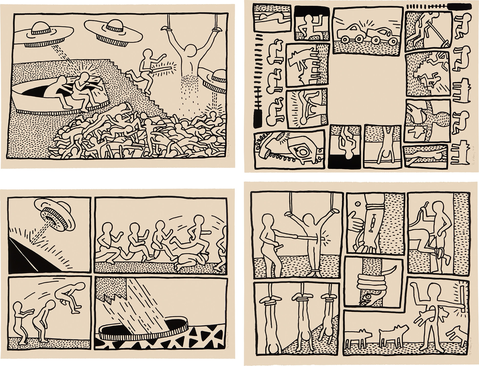 Keith Haring — The Blueprint Drawings (L. pp. 174-183)