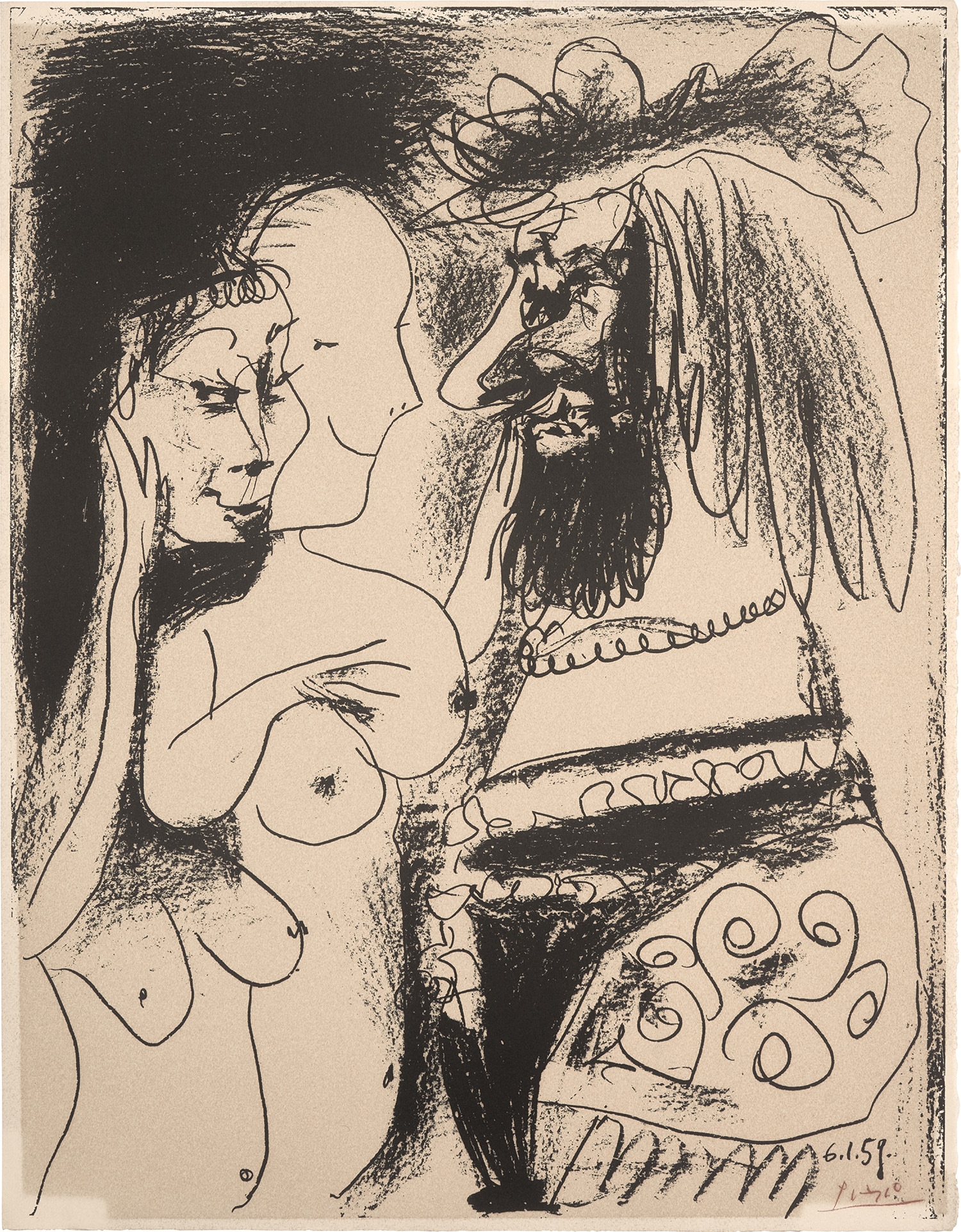 Pablo Picasso — Le Vieux Roi (The Old King) (B. 869, M. 317)