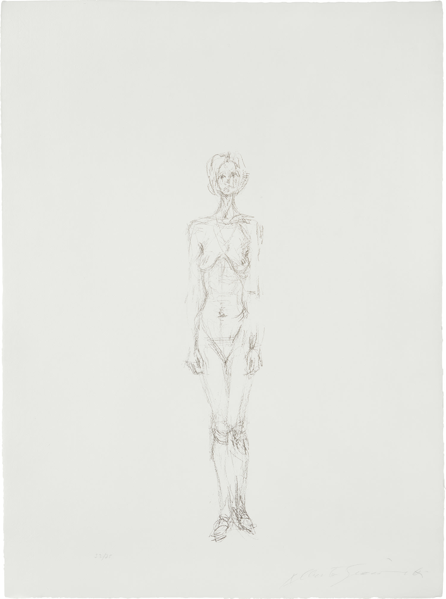 Alberto Giacometti — Standing Nude II (L. 36)