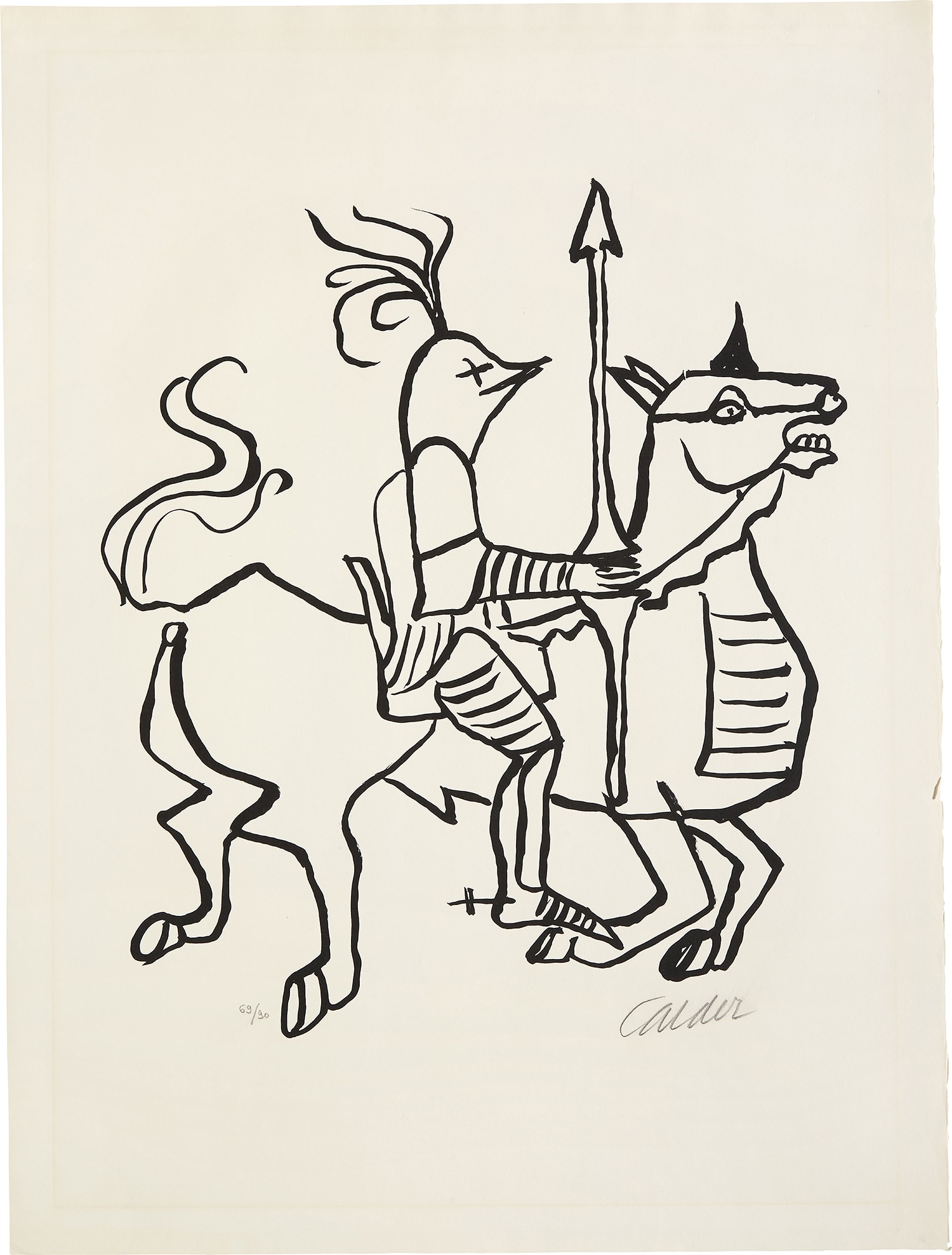 Alexander Calder — Le Chevalier (Knight)
