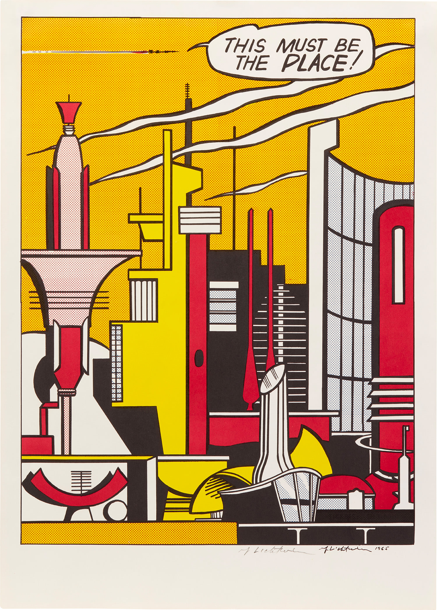 Roy Lichtenstein — This Must Be the Place (C. III.20)