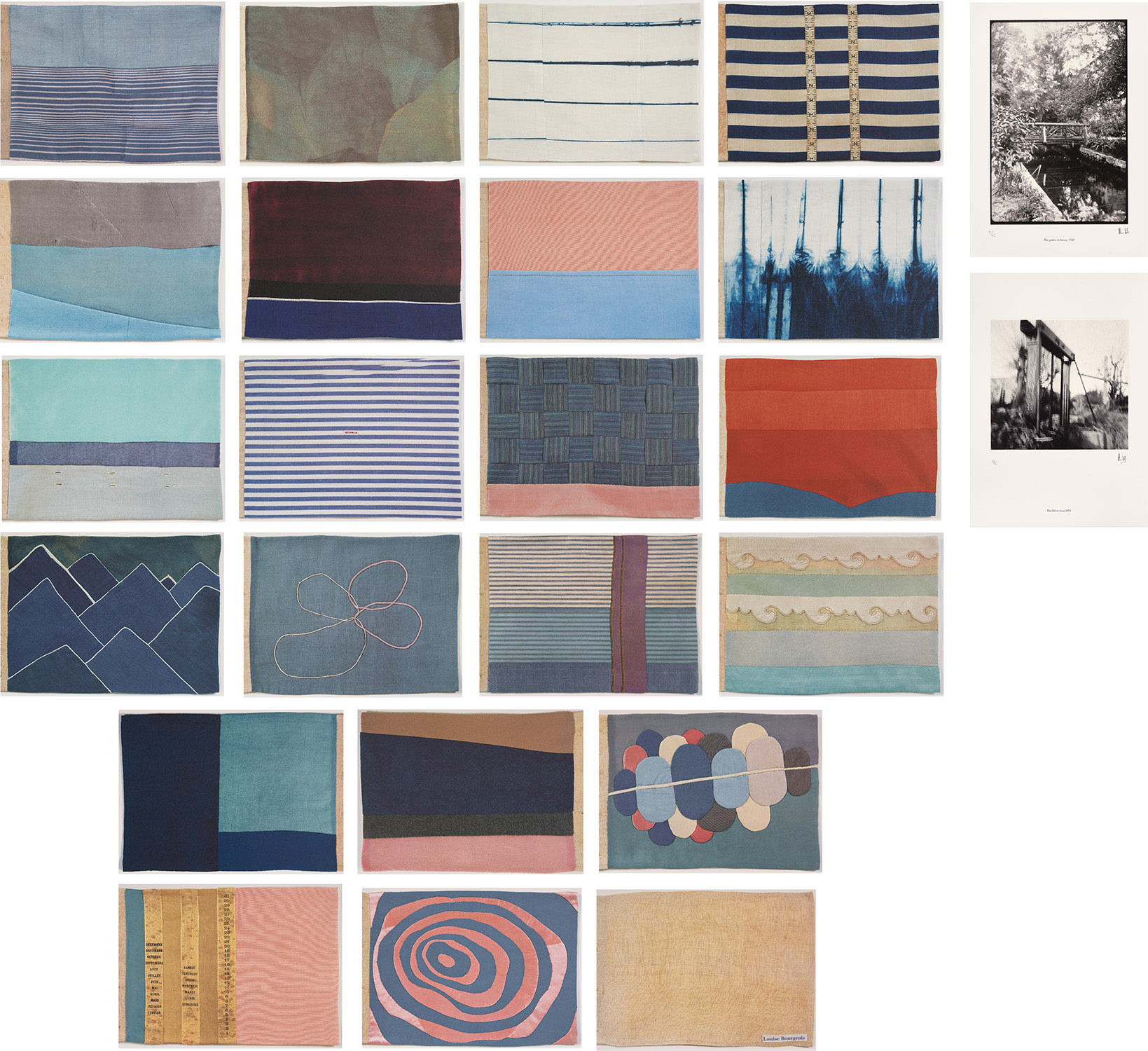 Louise Bourgeois — Ode à la Bièvre (Ode to the Bièvre) (MoMA 380b-403b)