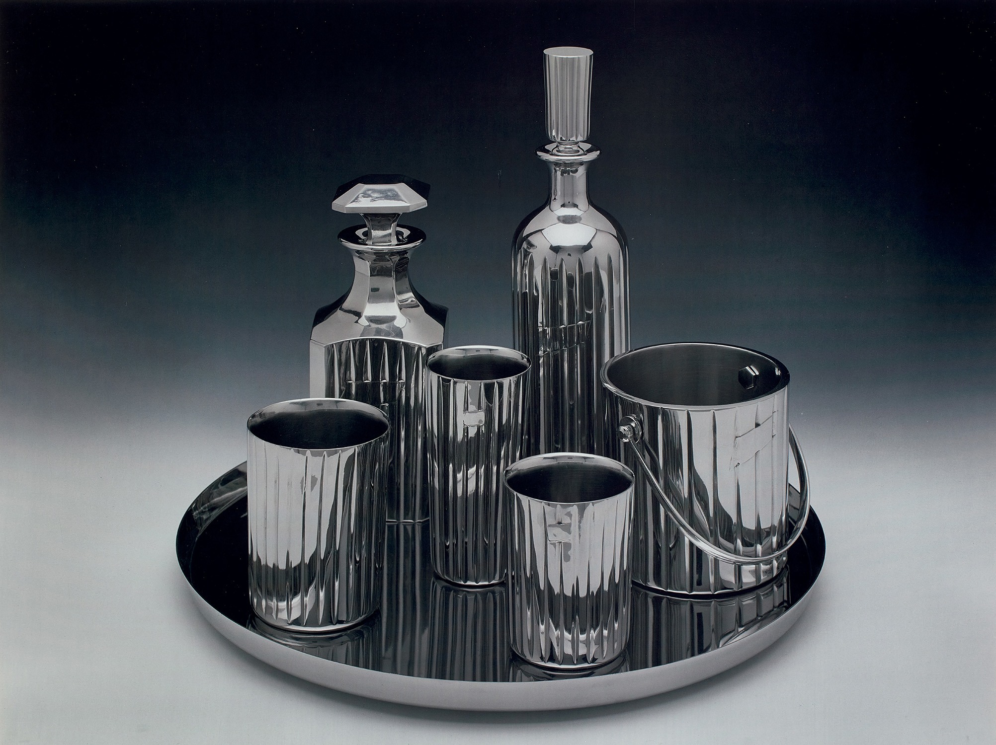 Jeff Koons — Baccarat Crystal Set, from Luxury & Degradation