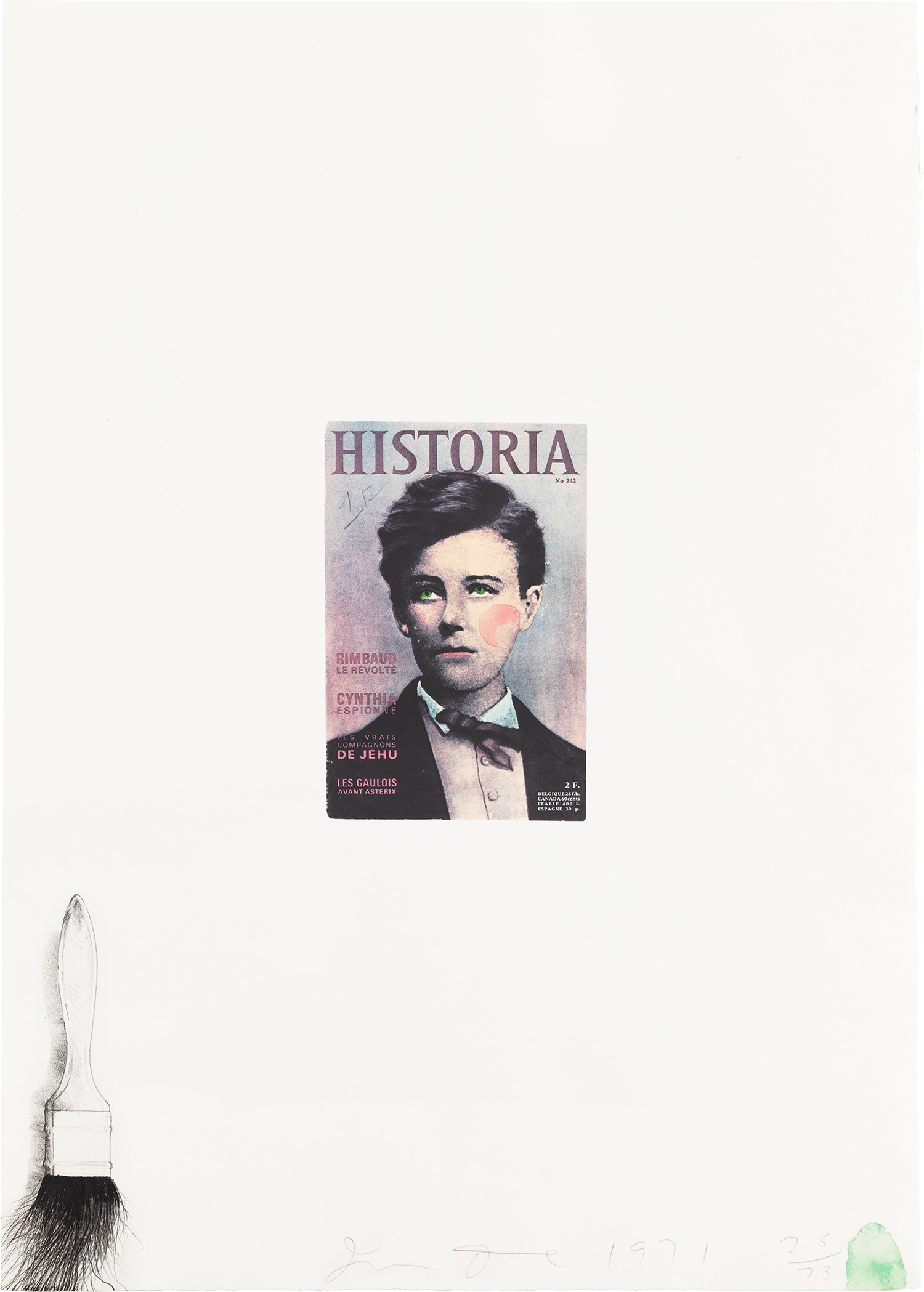 Jim Dine — Historia (W. 150)