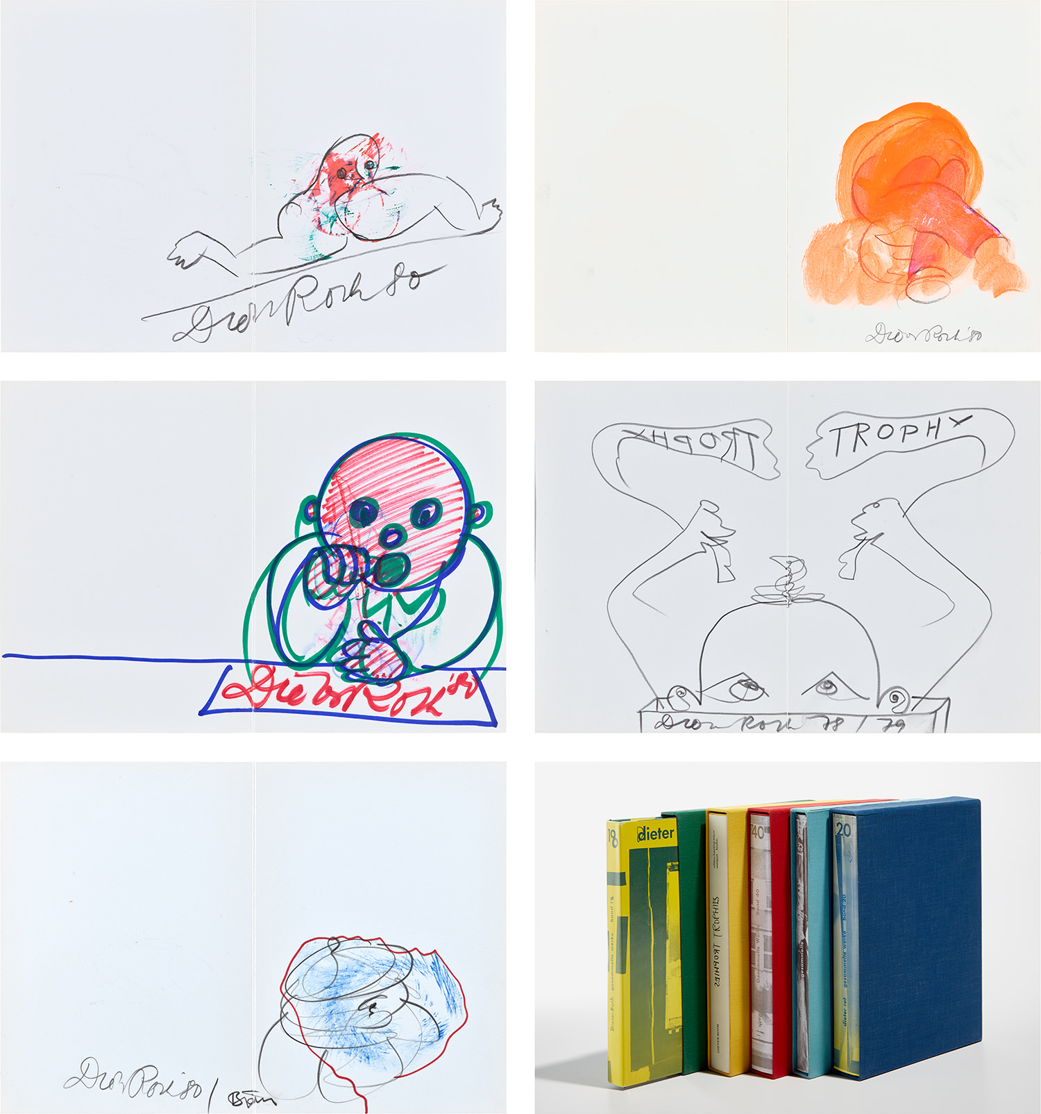 Dieter Roth — Collected Works: Volumes 17, 18, 20 and 40; and Trophies (D. pp. 193-233)