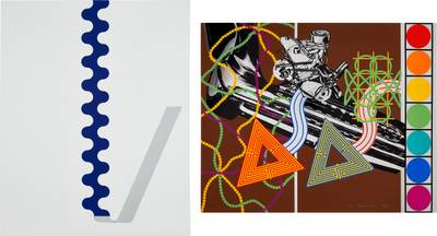 Slide; and Custom Print II, from 11 Pop Artists, Volume II (I. & H. 3)