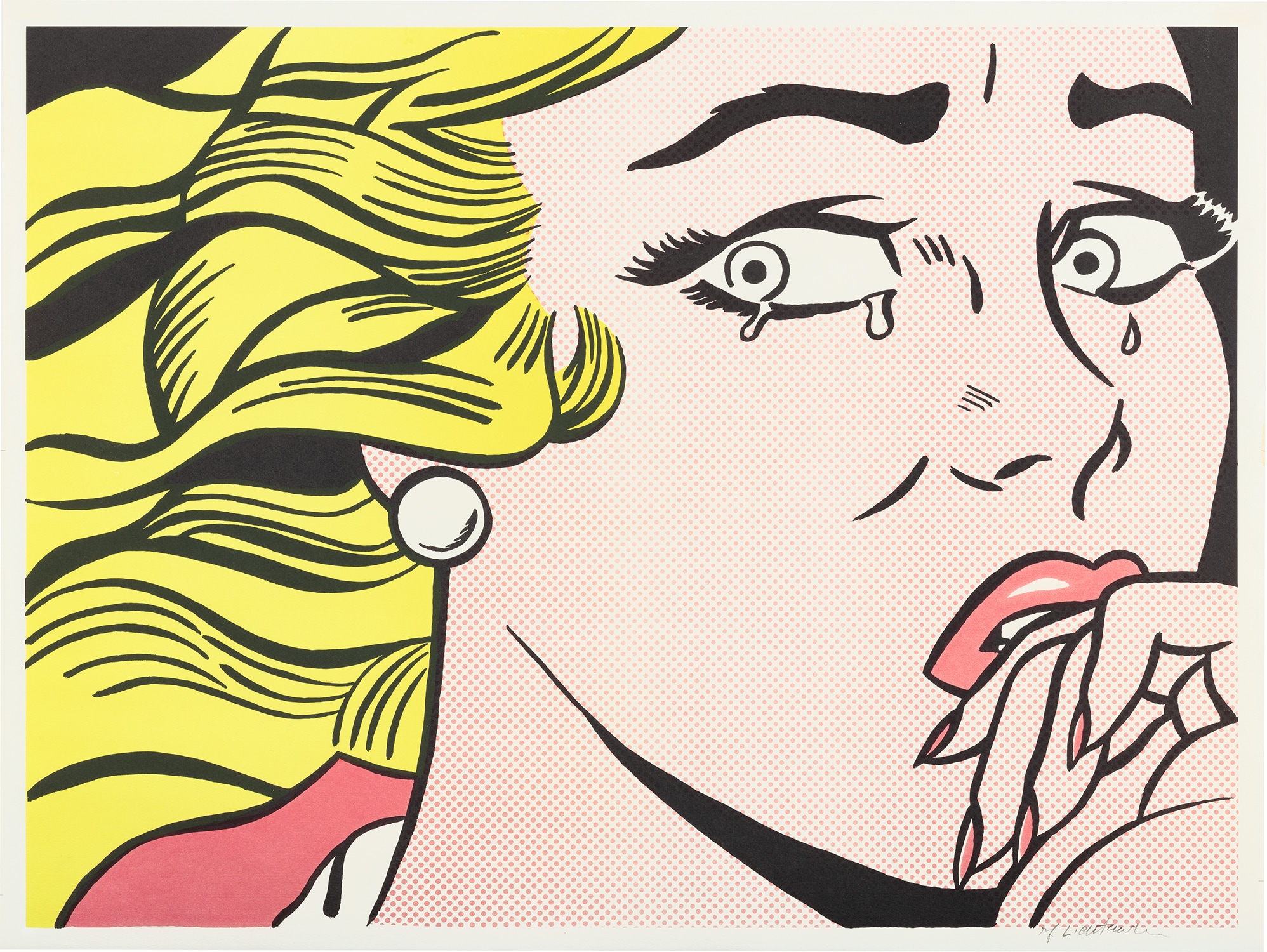 Roy Lichtenstein — Crying Girl (C. II.1)
