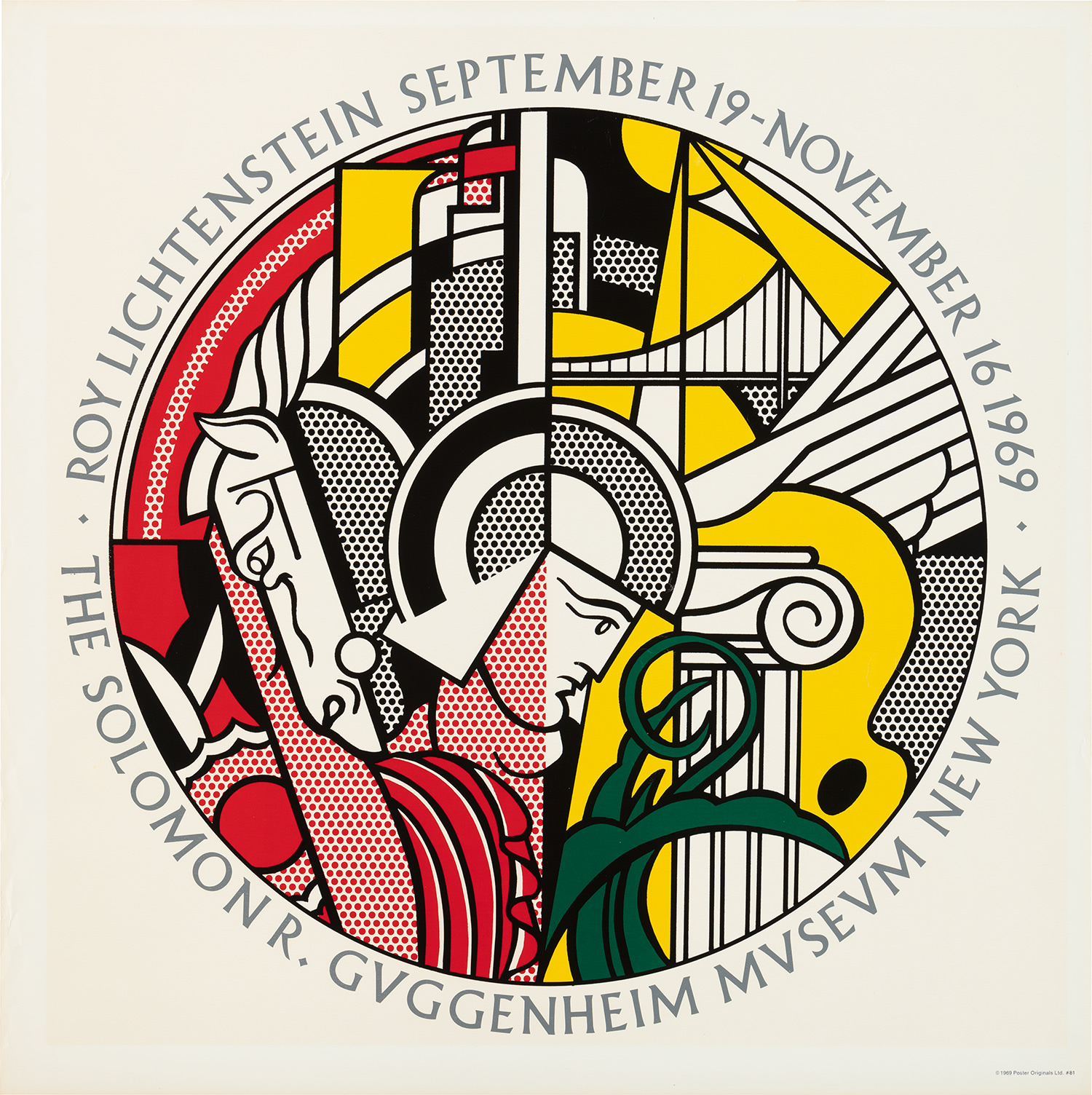 Roy Lichtenstein — The Solomon R. Guggenheim Museum (poster) (C. III.25)