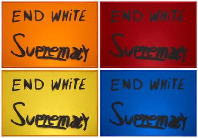 End White Supremacy (Mirrored)
