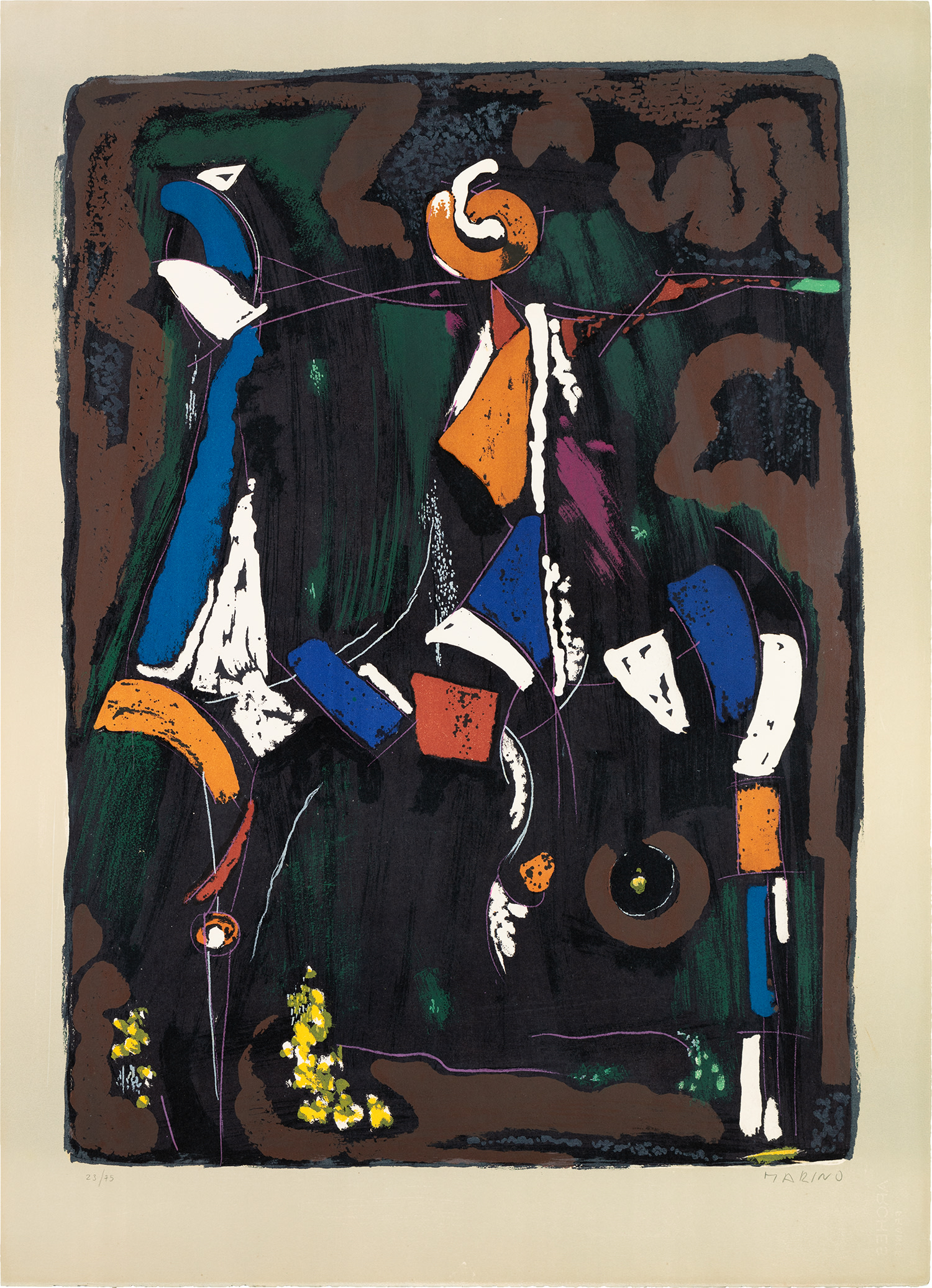 Marino Marini — Bunter Reiter II (Multi-Colored Rider II) (G. L123)