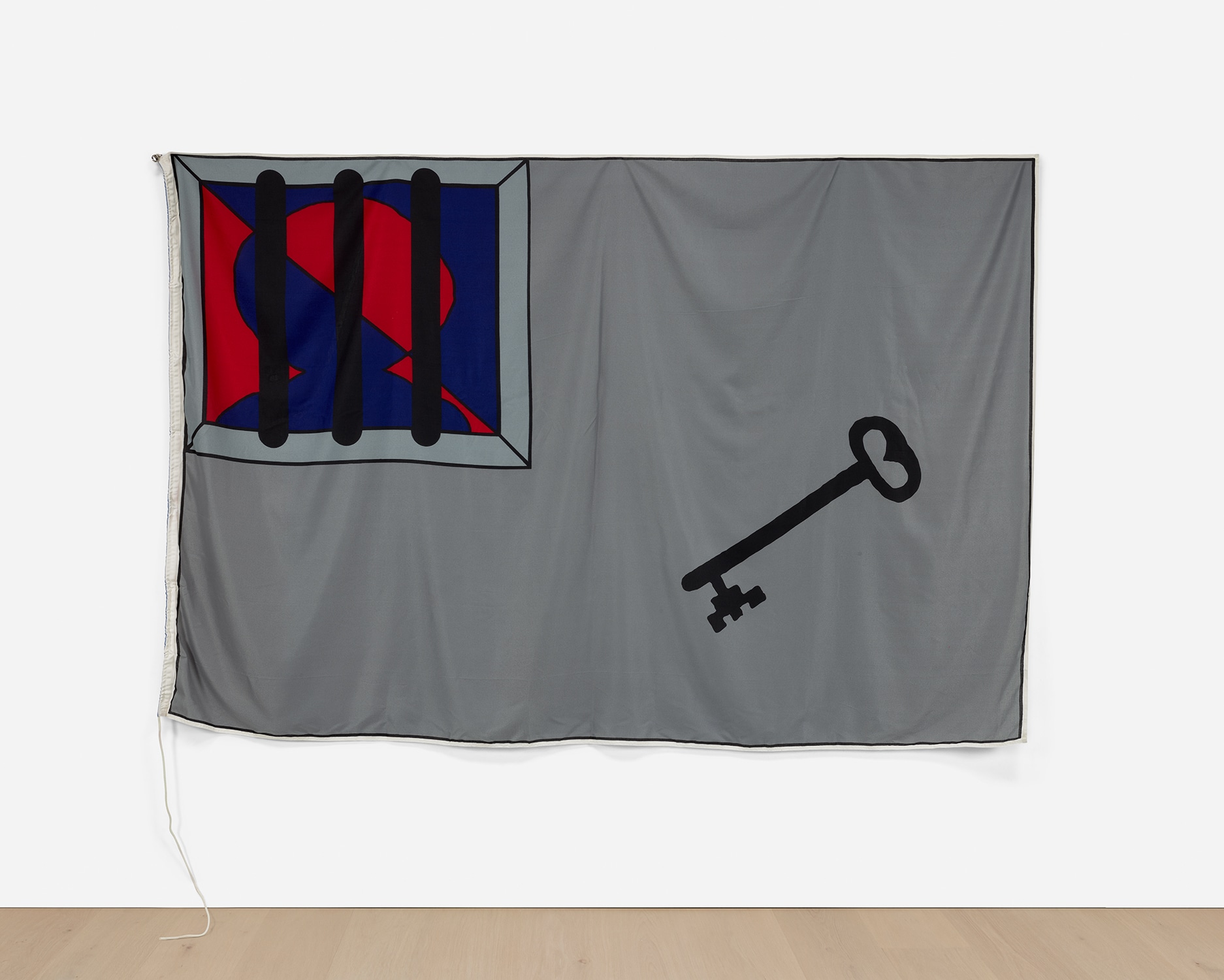 Flag of the political prisoner, from Gran Pavese – The Flag Project