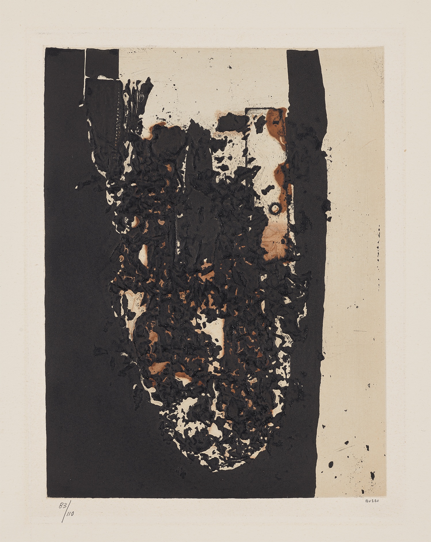 Alberto Burri — Combustione (Combustion) (S. & C. p. 27)