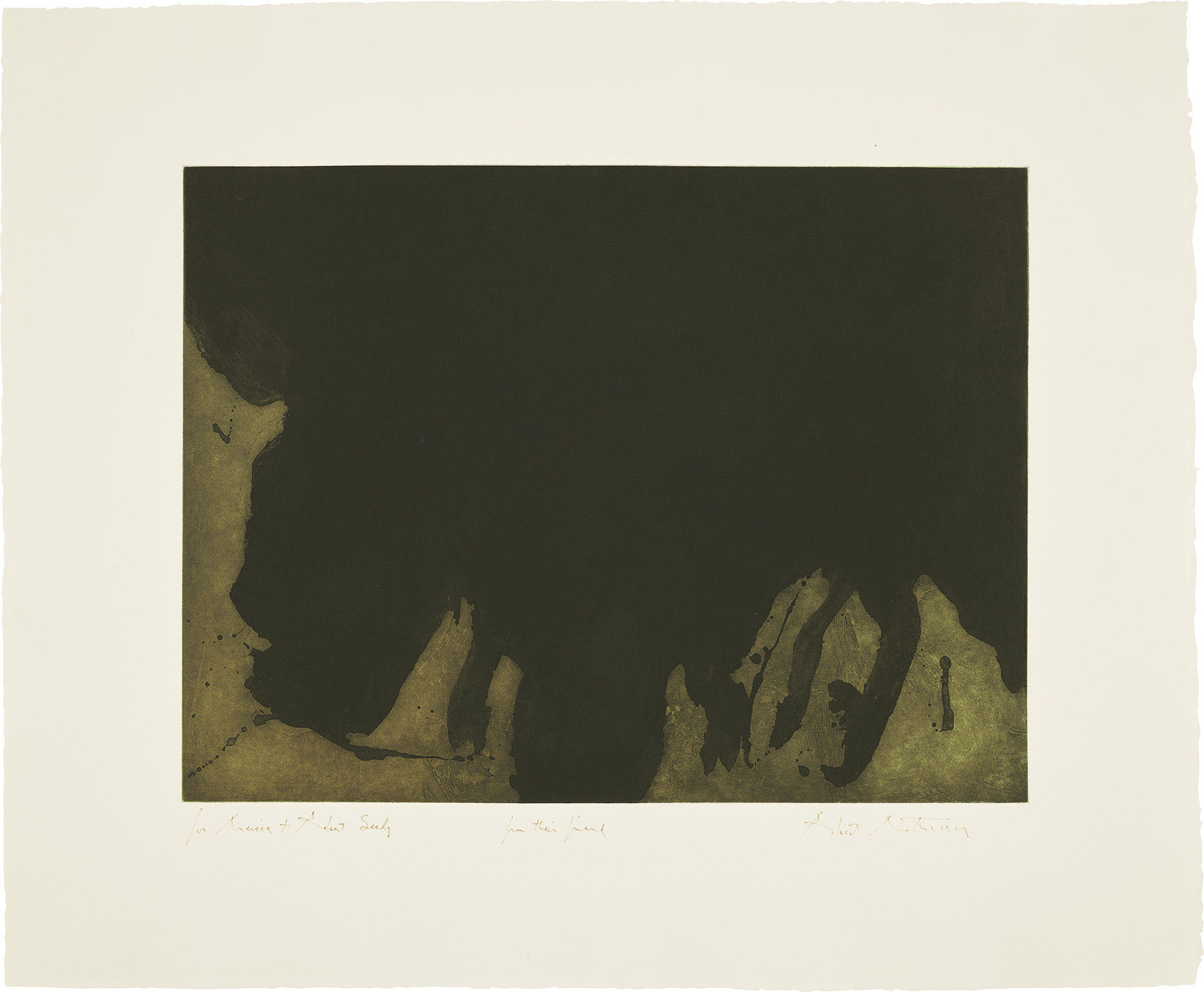 Robert Motherwell — Delta (E. & B. 290)