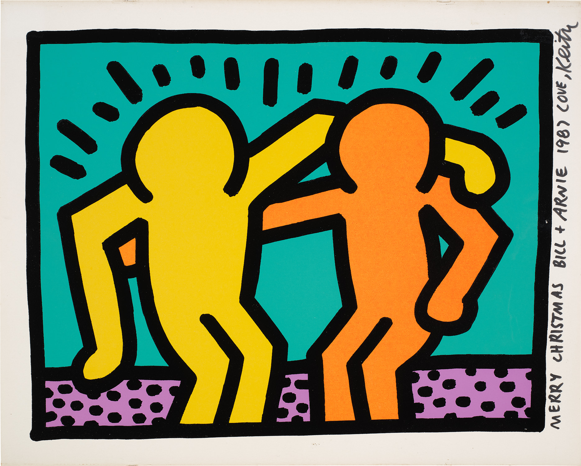 Keith Haring — Pop Shop I: one plate (L. p. 82)