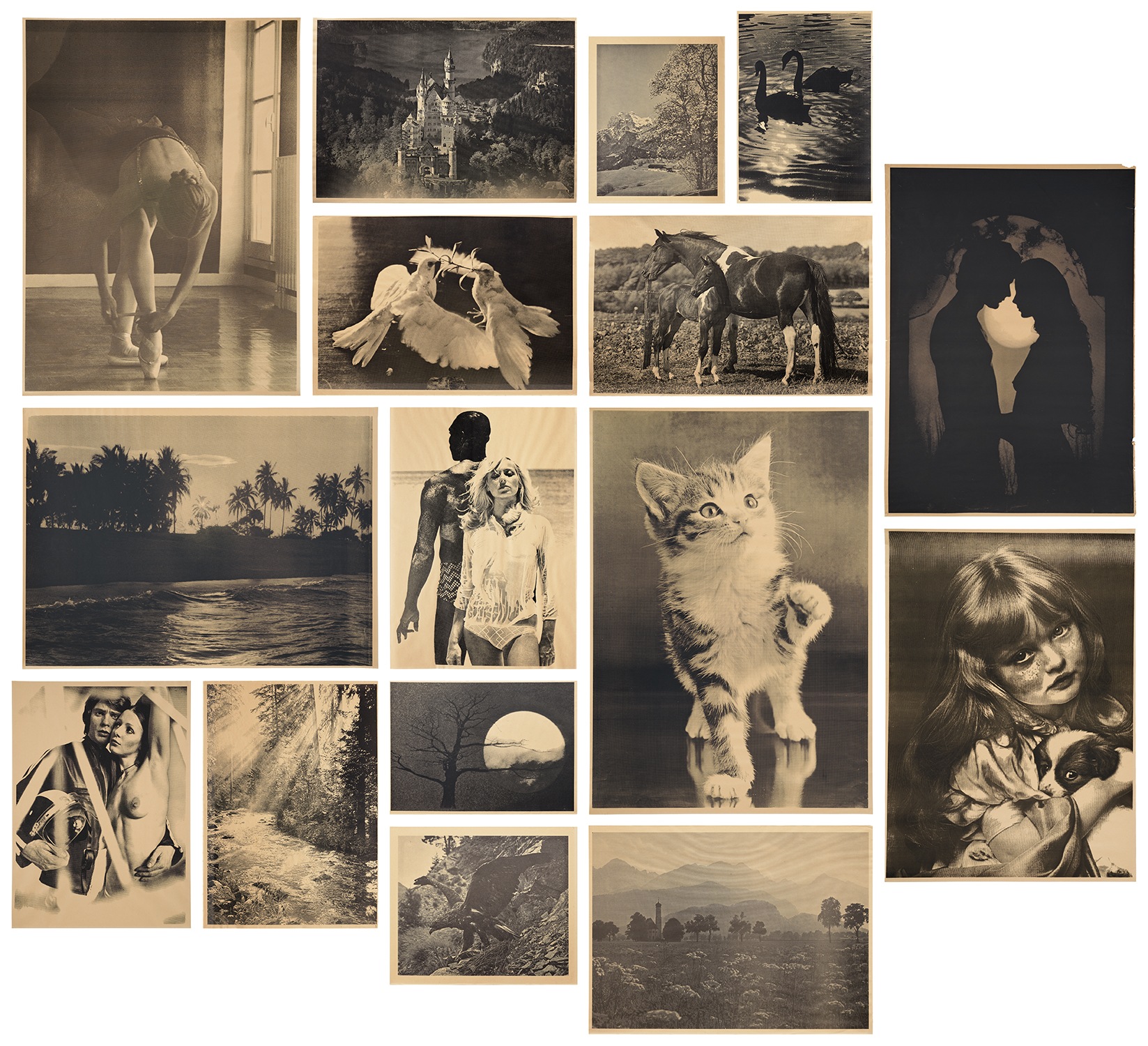 Hans-Peter Feldmann — Sonntagsbilder (Sunday Pictures): 16 plates