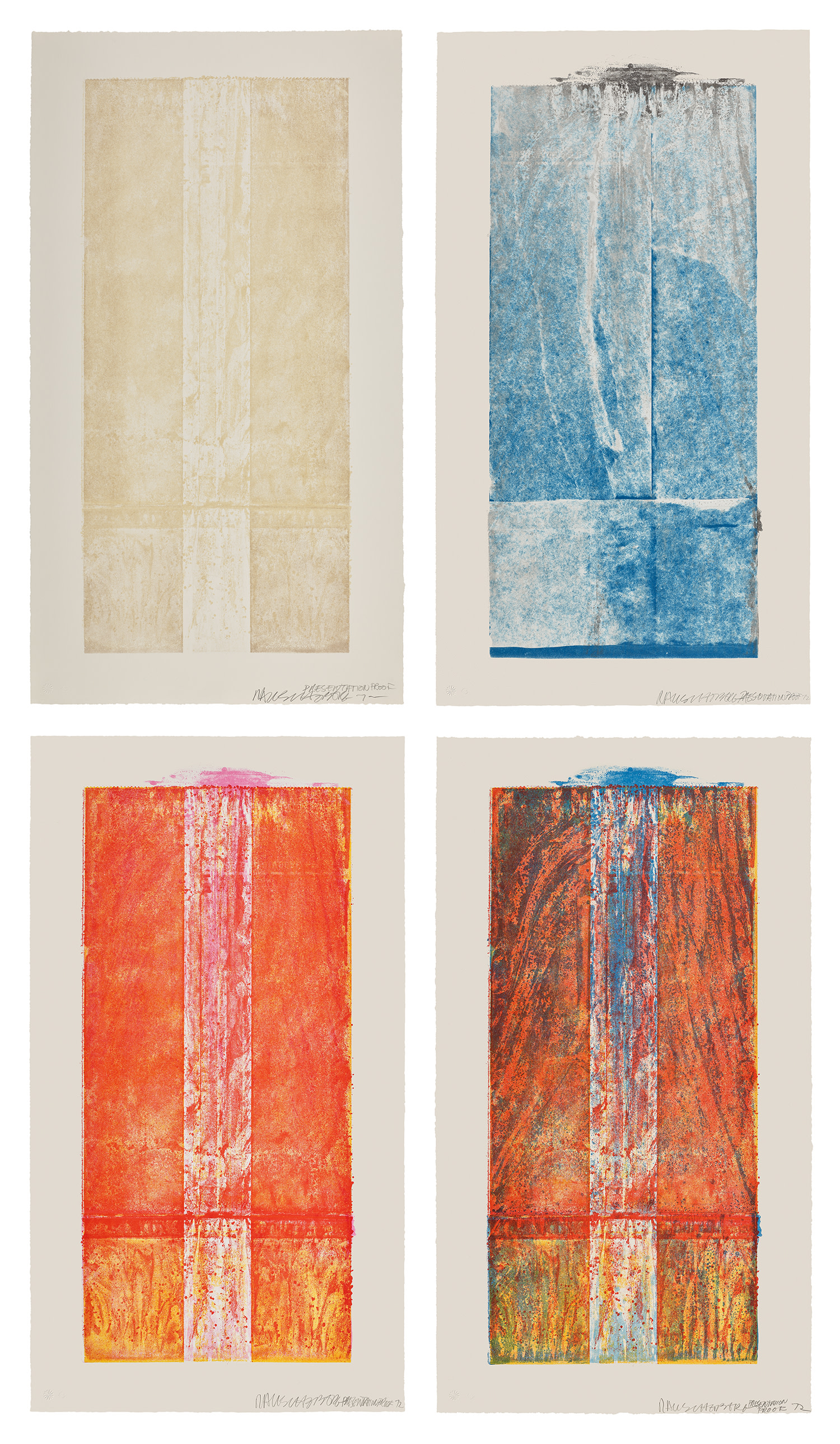 Robert Rauschenberg — Seasonbags, from Made in Tampa