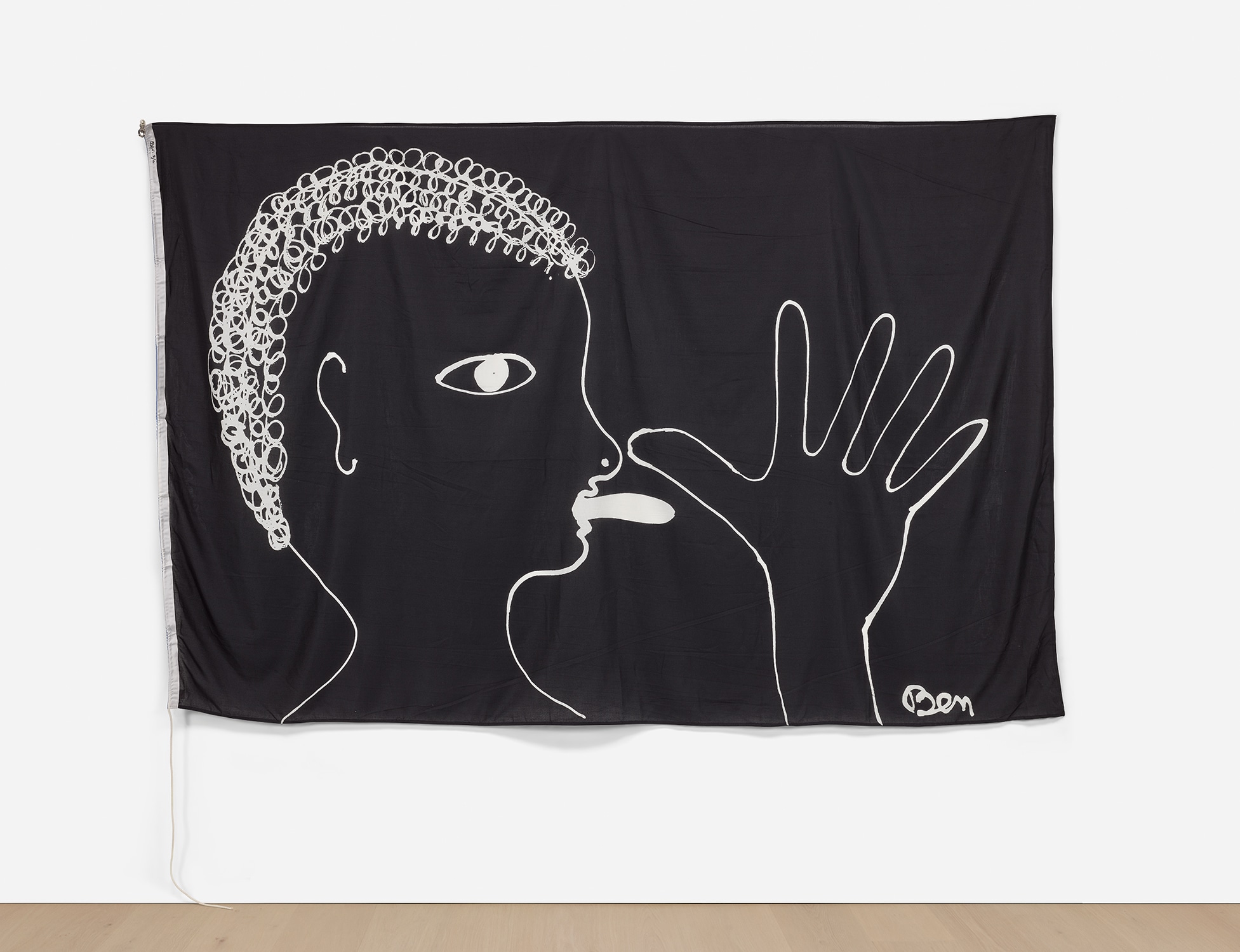 Ben Vautier — Vive la différence, from Gran Pavese – The Flag Project