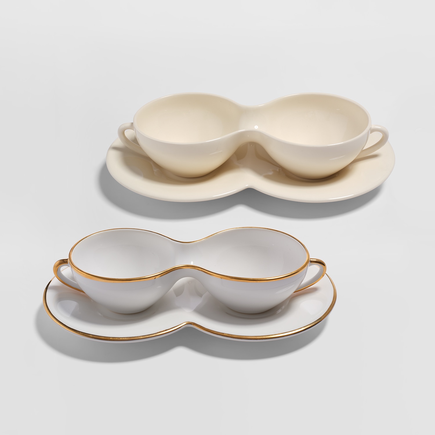 Mona Hatoum — T42; and T42 (gold)