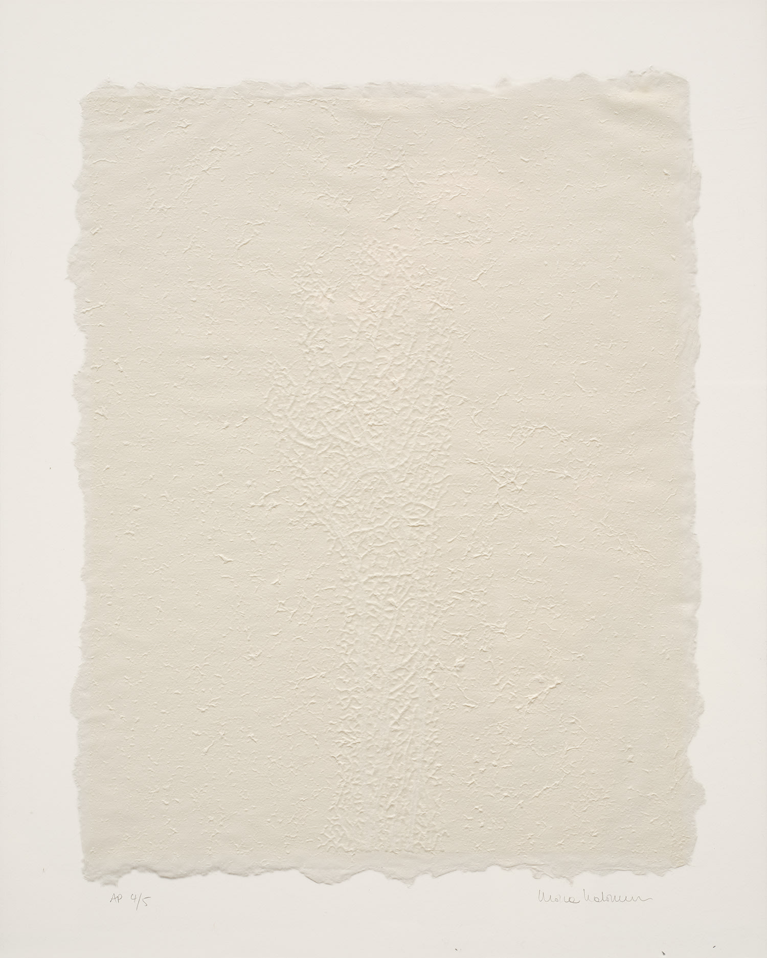 Mona Hatoum — Hand made paper