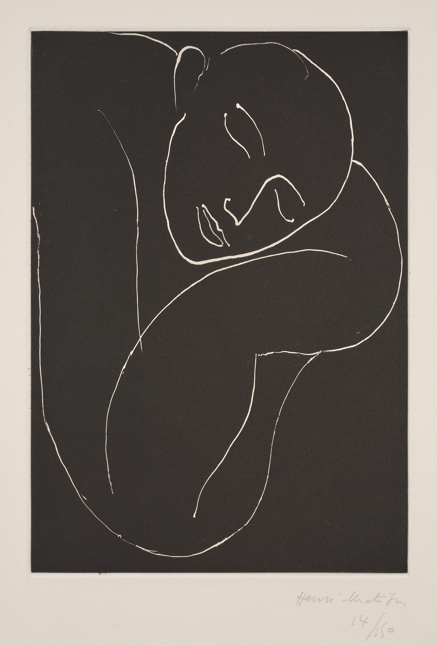 Henri Matisse — L'homme endormi (The Sleeping Man) (D. 771)