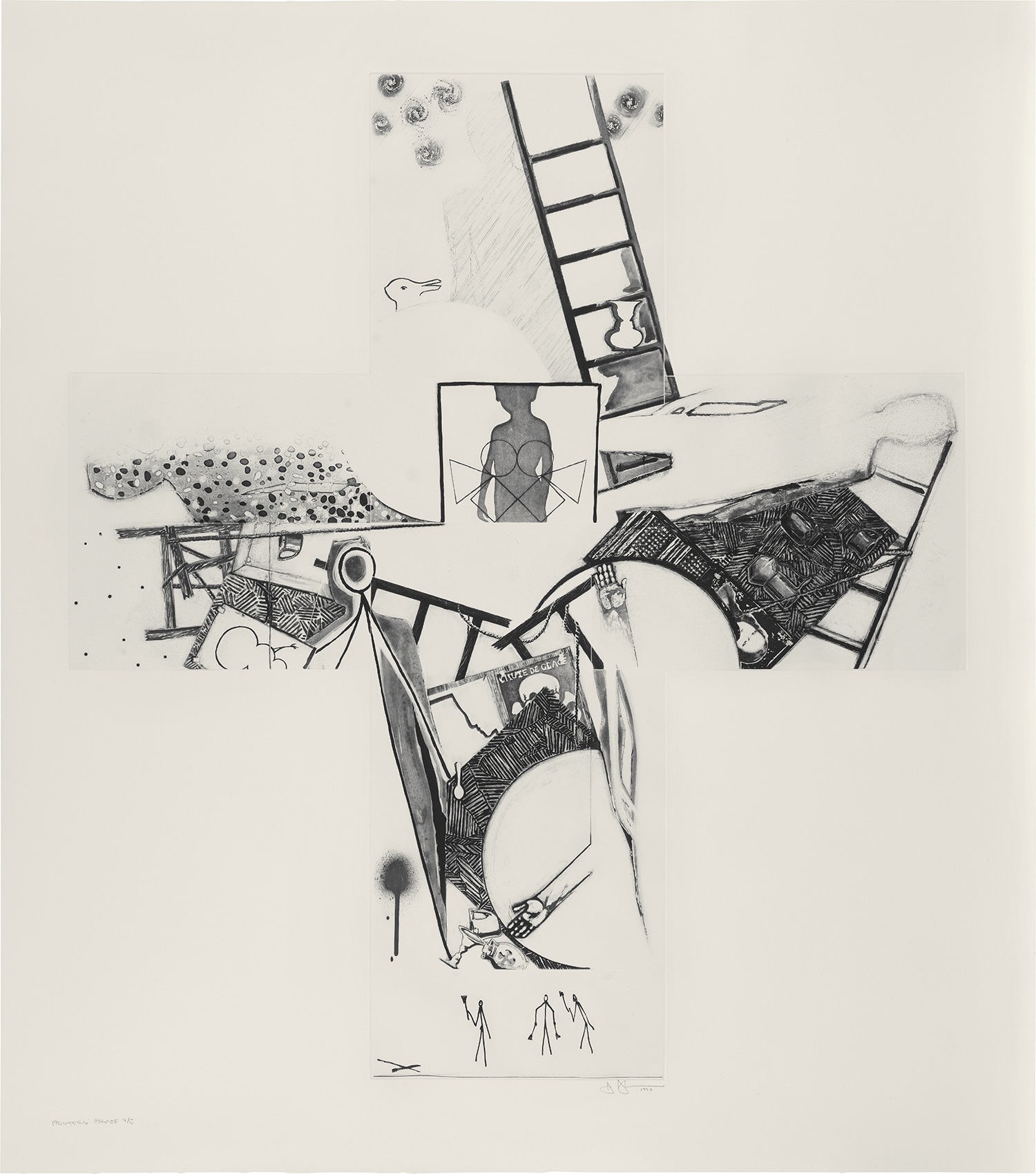 Jasper Johns — The Seasons (U.L.A.E. 249)