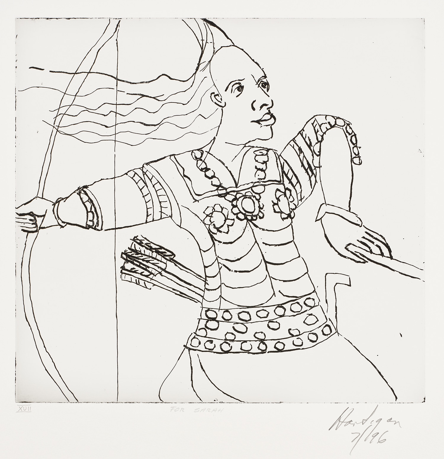 Grace Hartigan — Woman Warrior