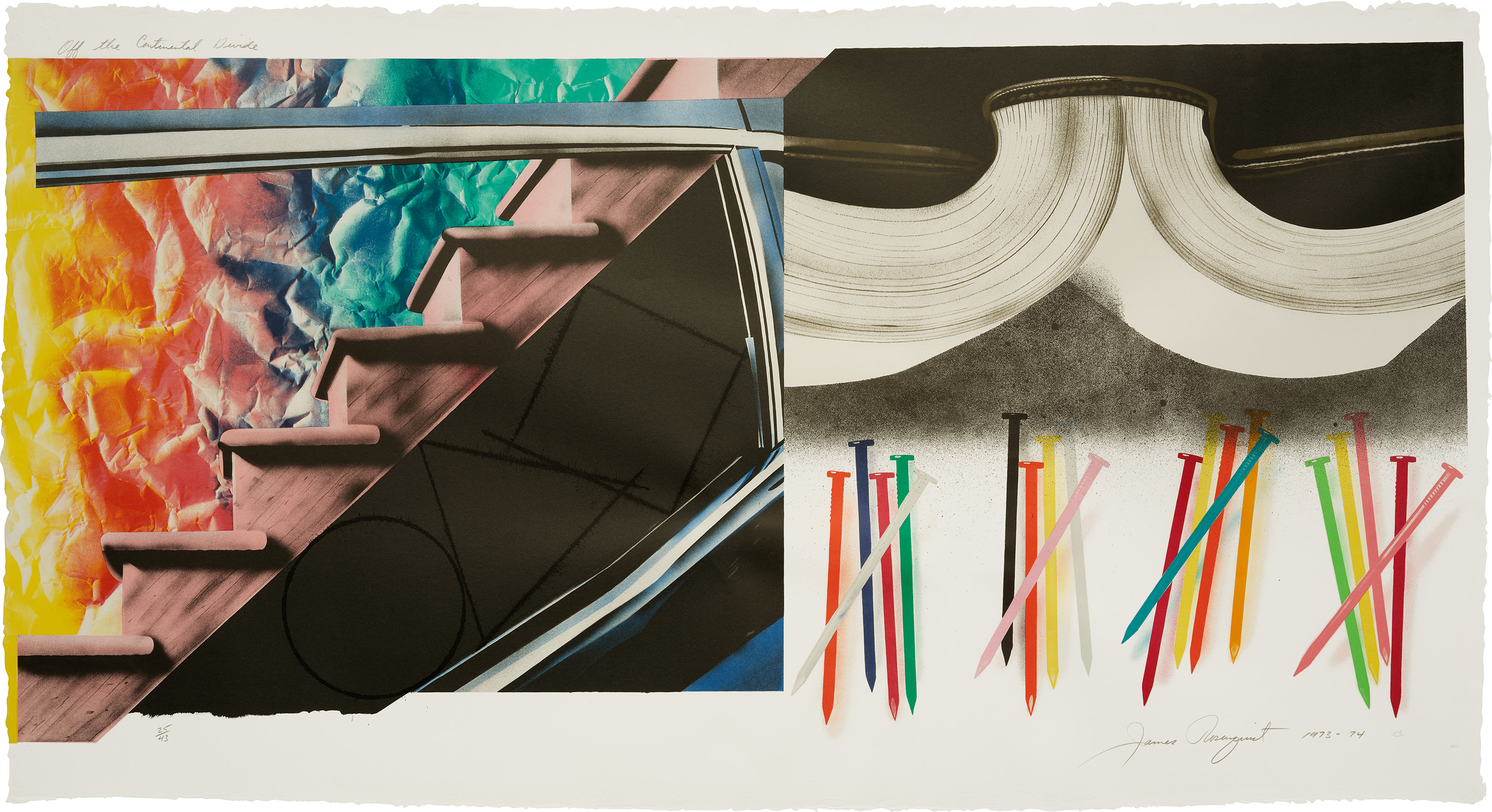 James Rosenquist — Off the Continental Divide (S. 17, G. 69)