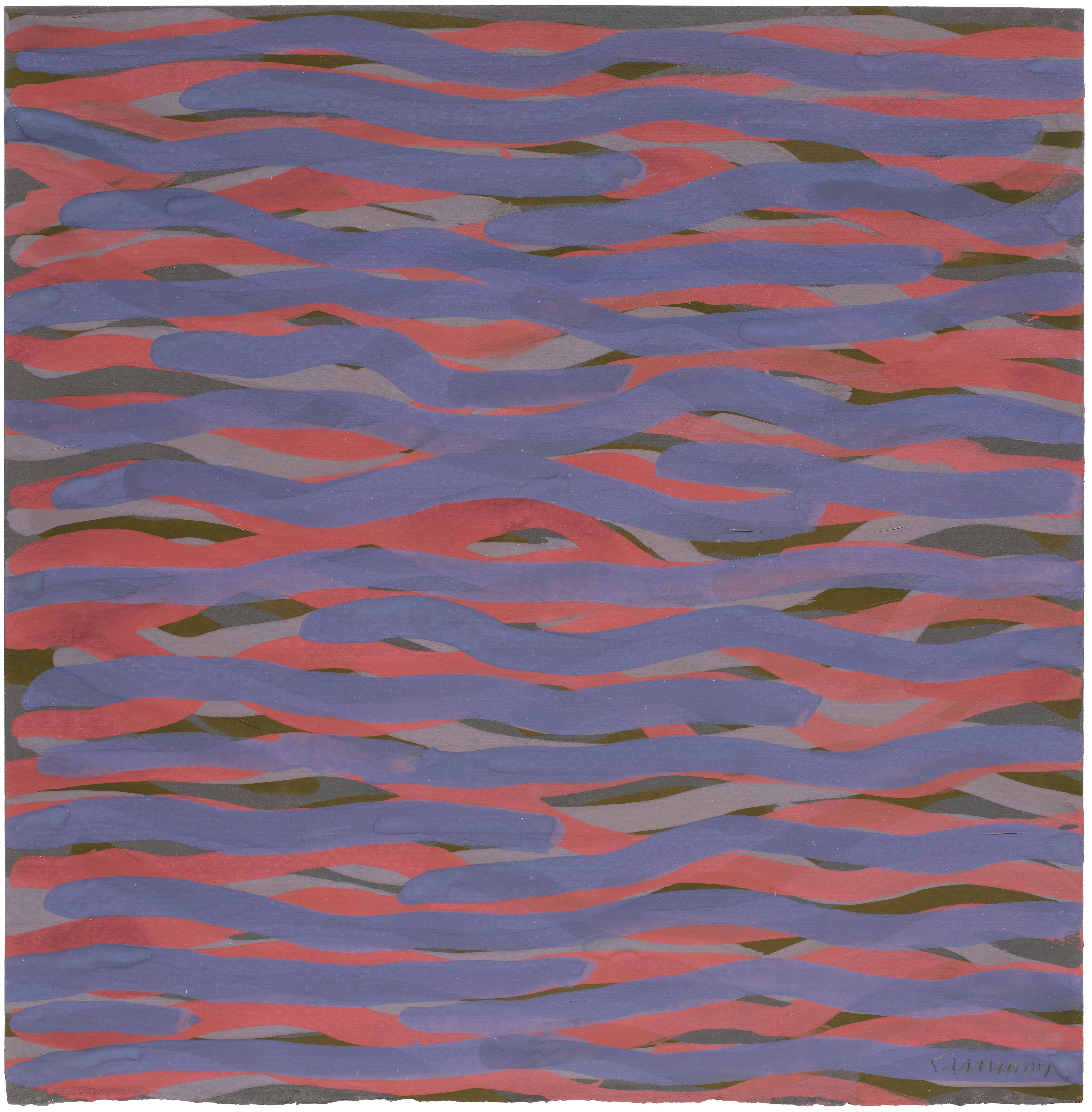 Sol LeWitt — Wavy Bands of Color