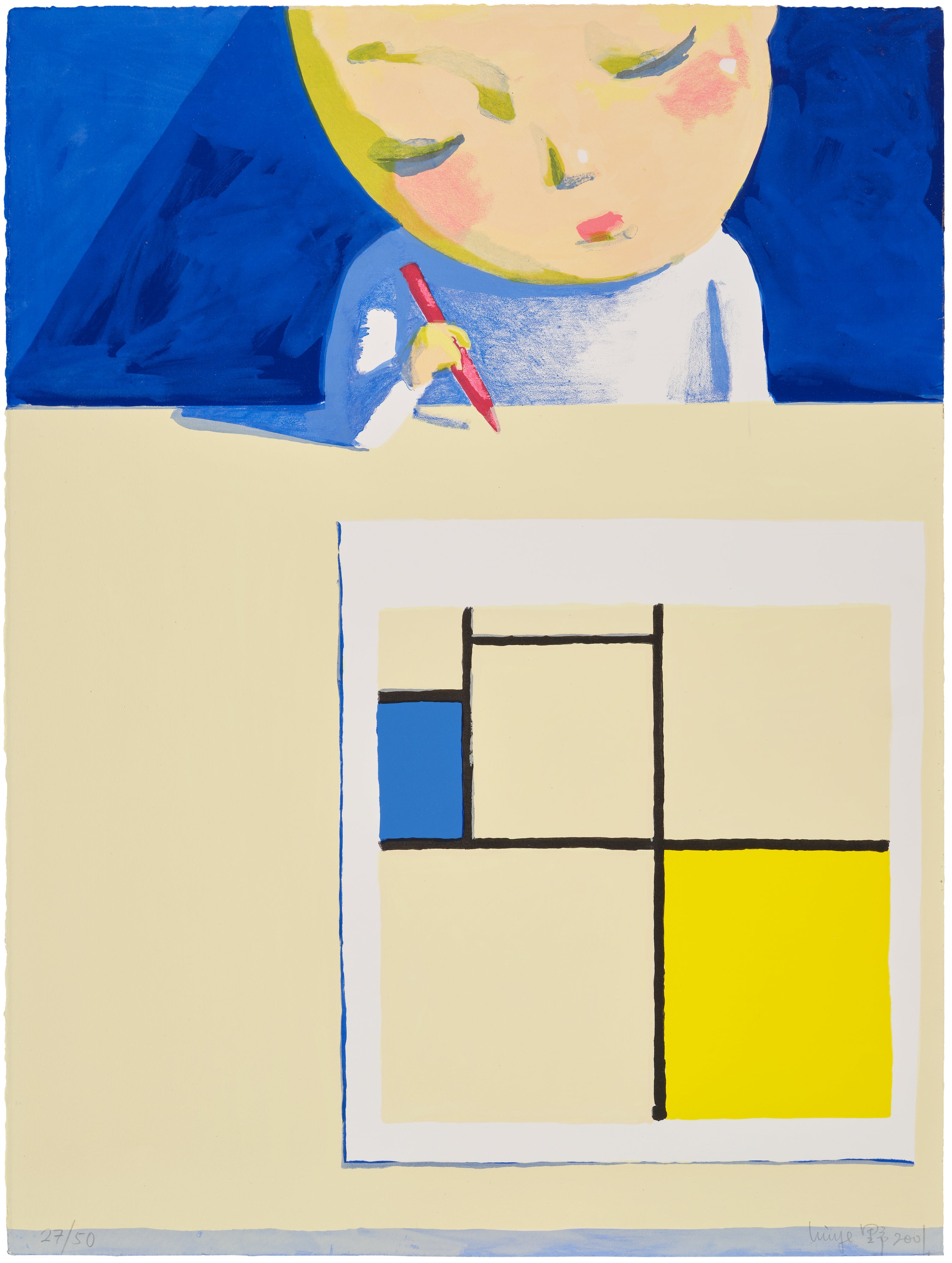 Liu Ye — She and Mondrian