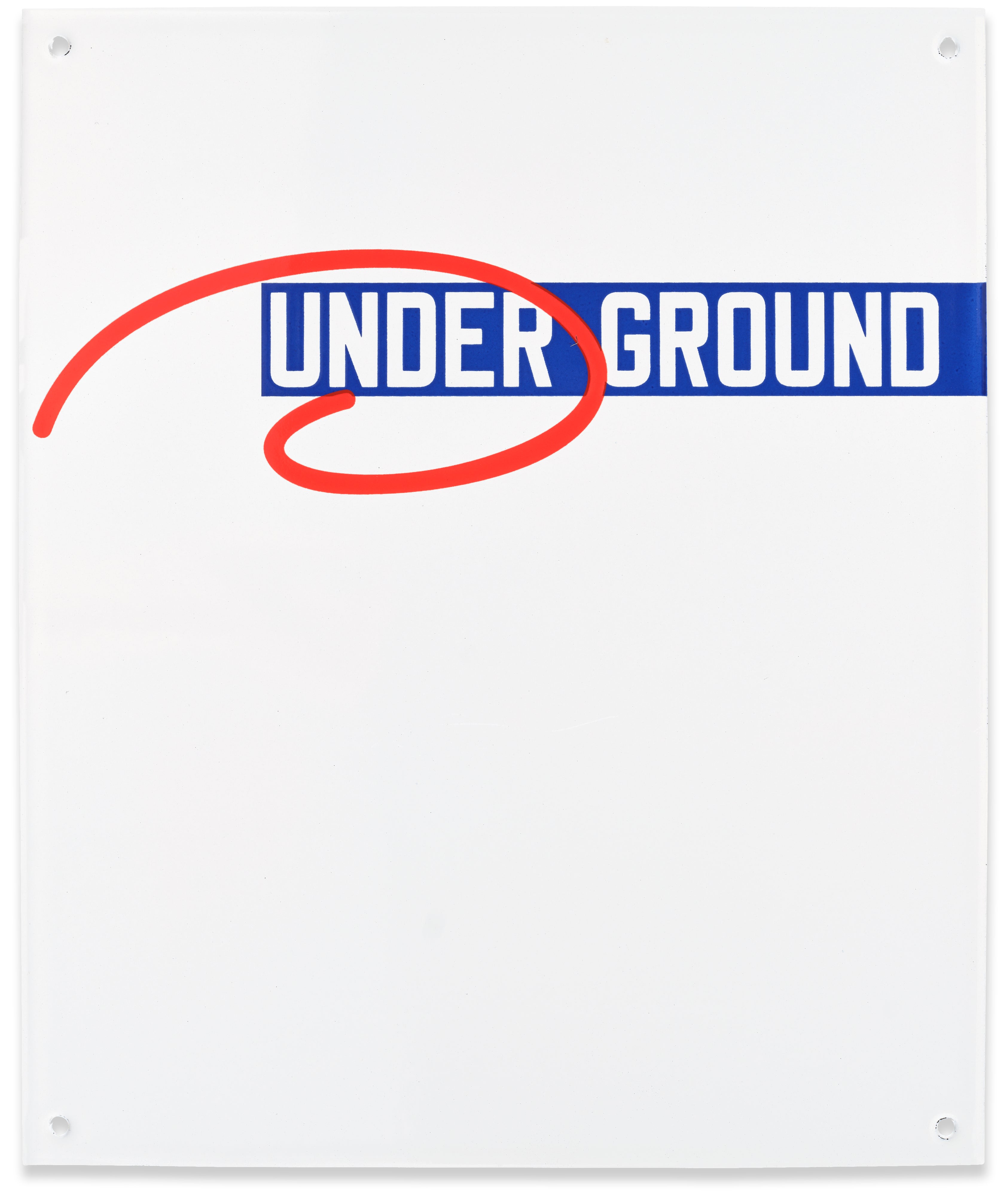 Lawrence Weiner — UNDER GROUND