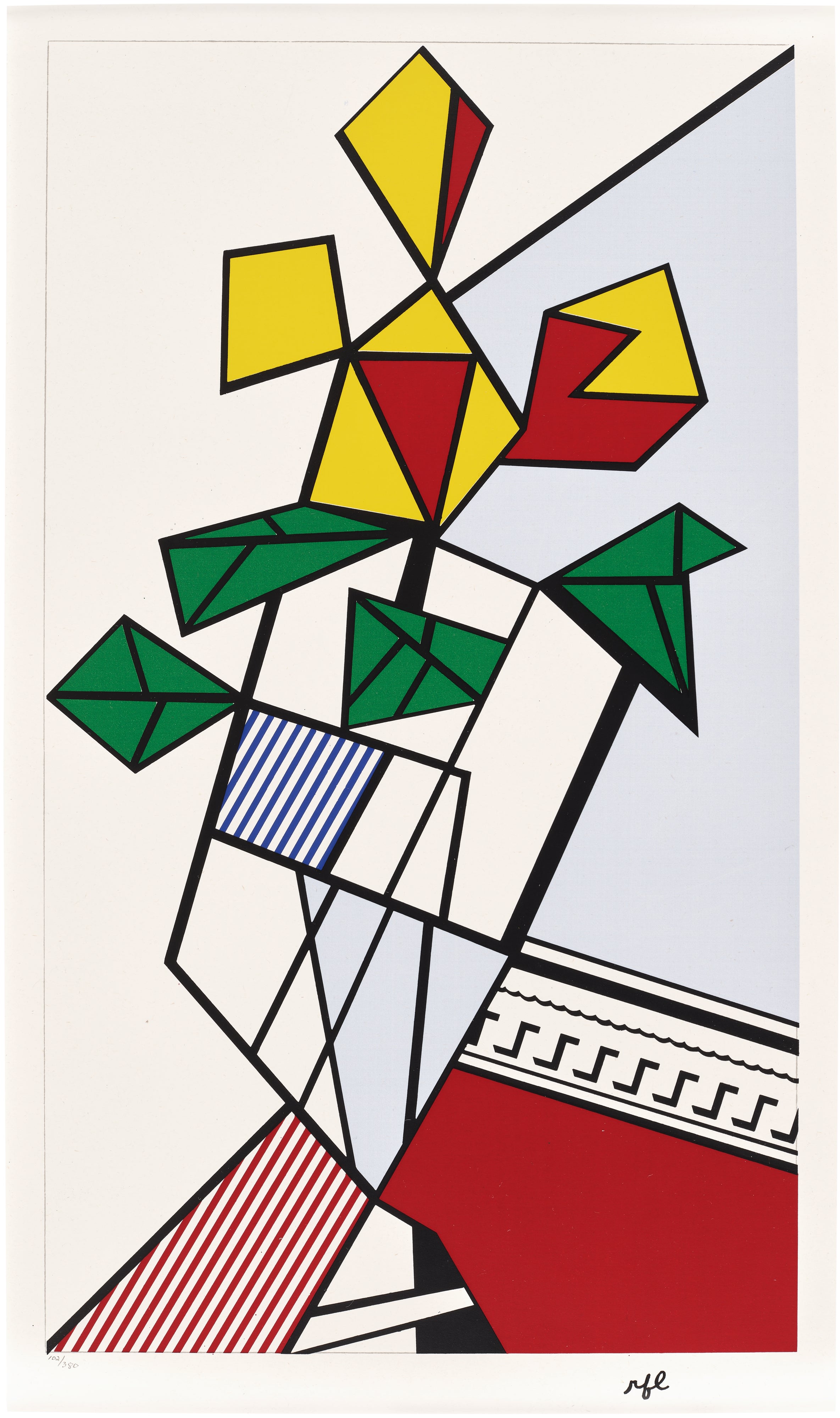 Roy Lichtenstein — Flowers