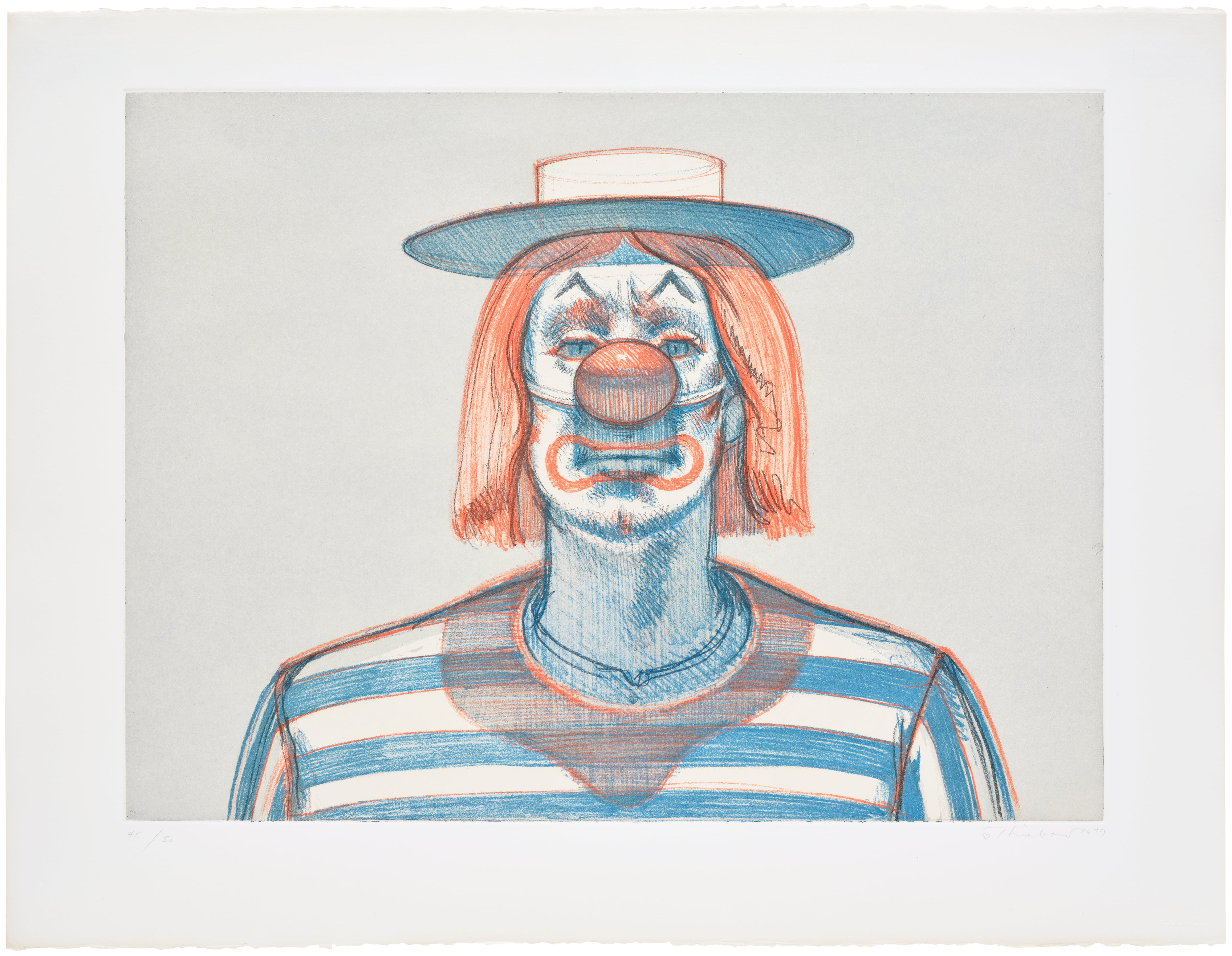 Wayne Thiebaud — Clown