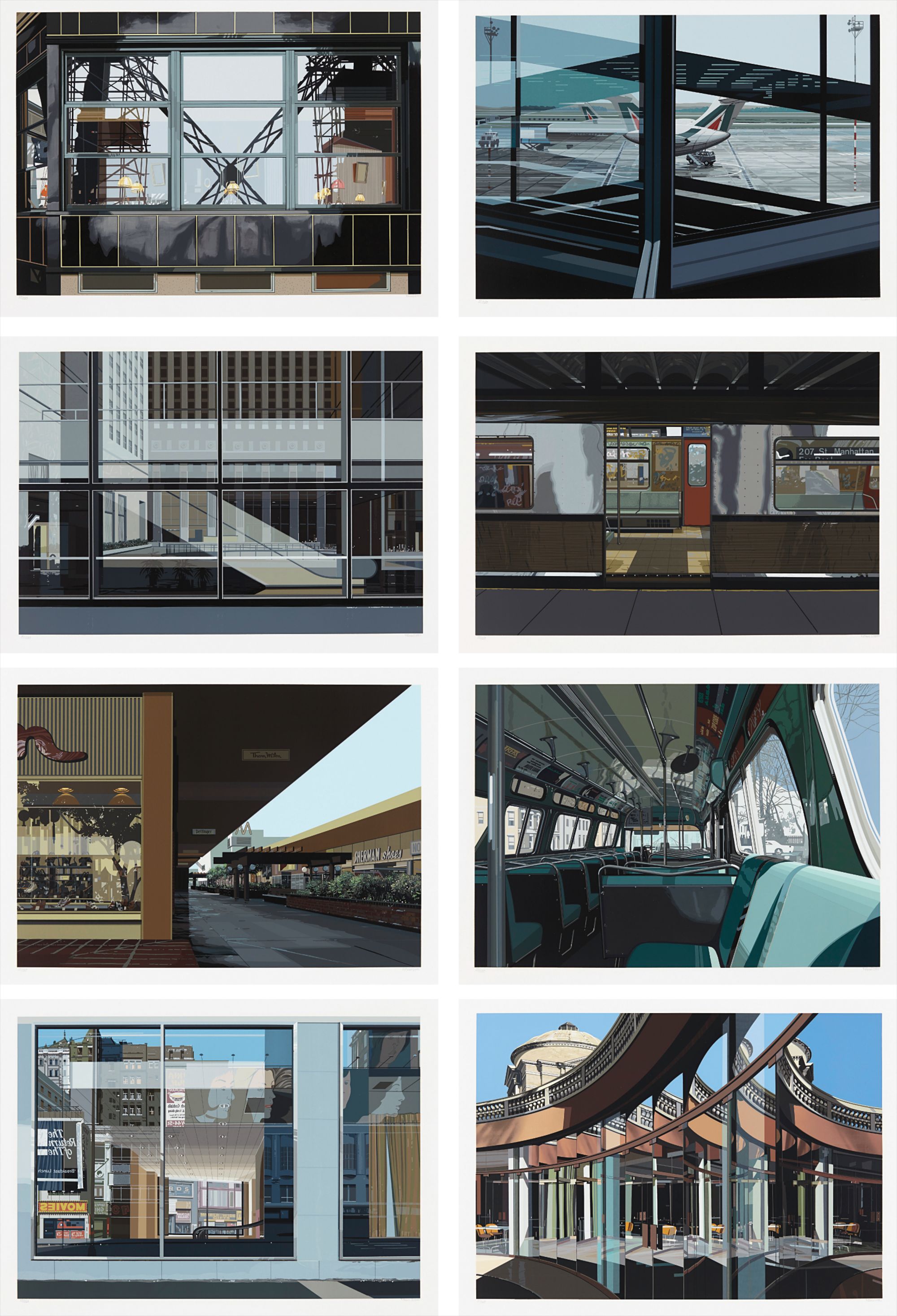 Richard Estes — Urban Landscapes no. 3