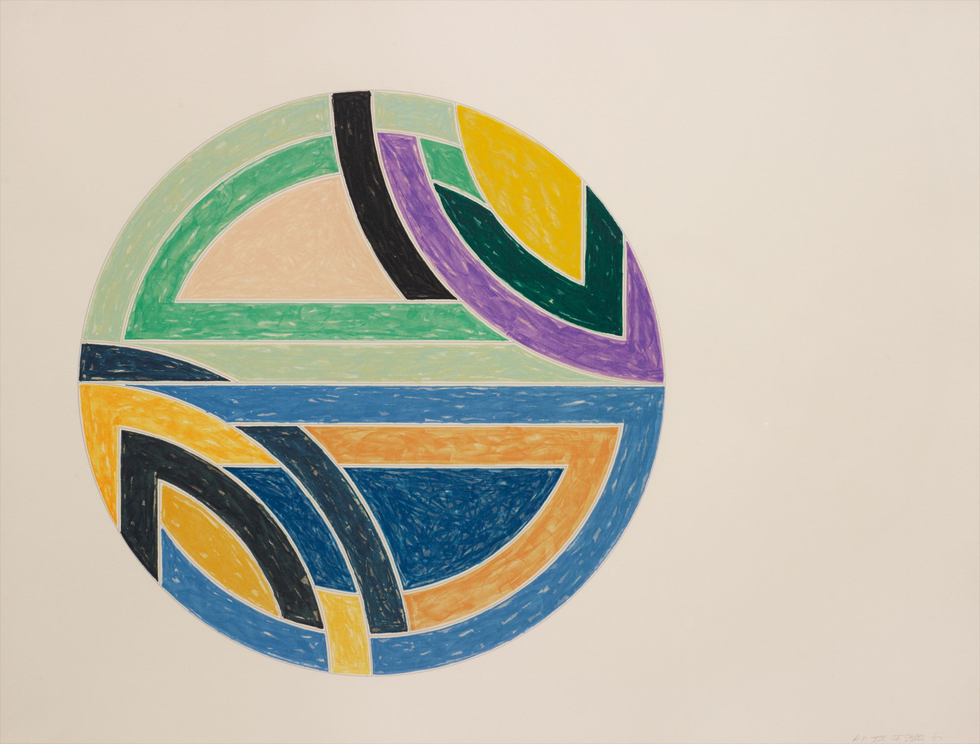 Frank Stella — Sinjerli Variation II