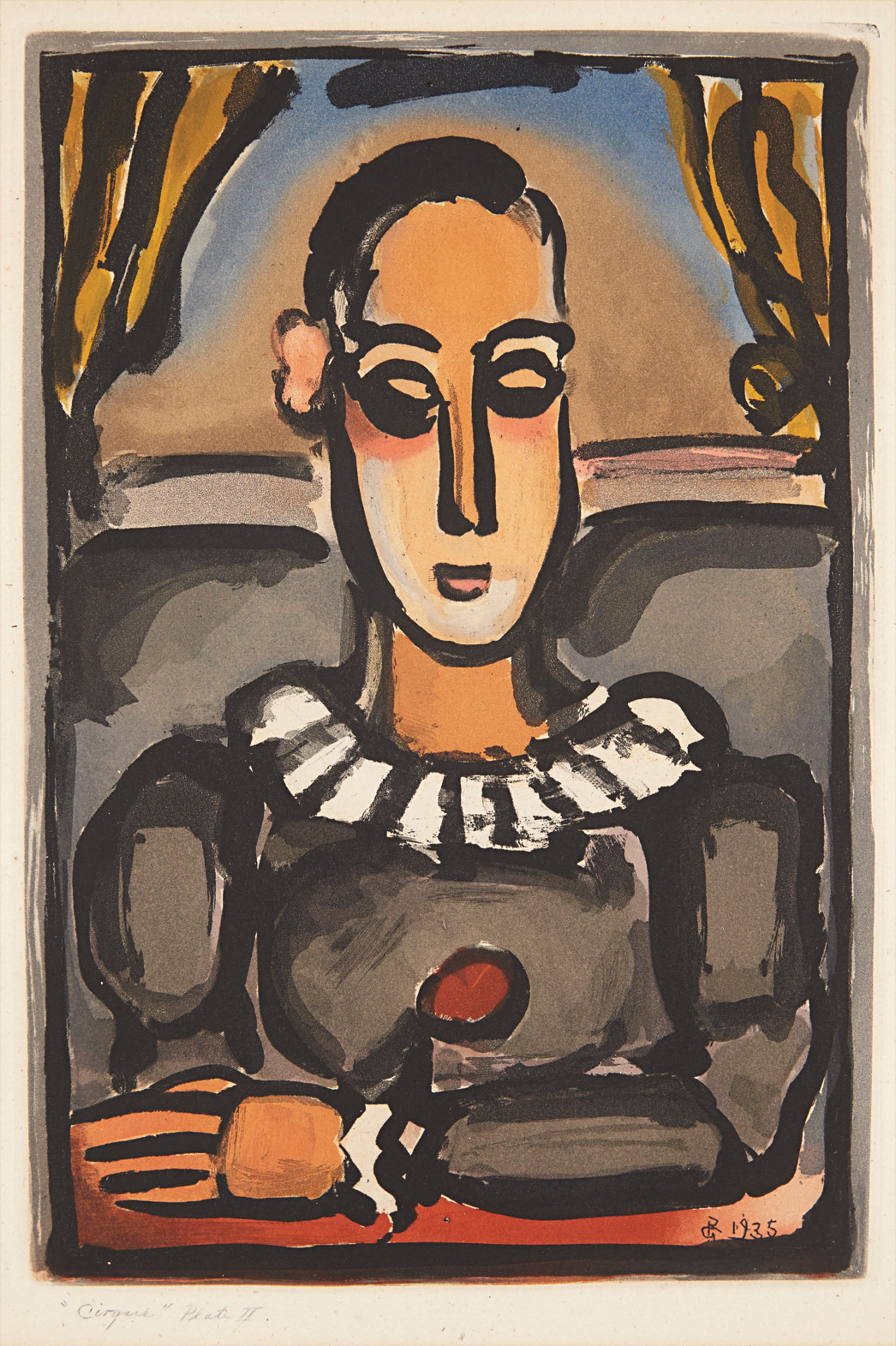 Pierrot noir, from Cirque de l'étoile filante