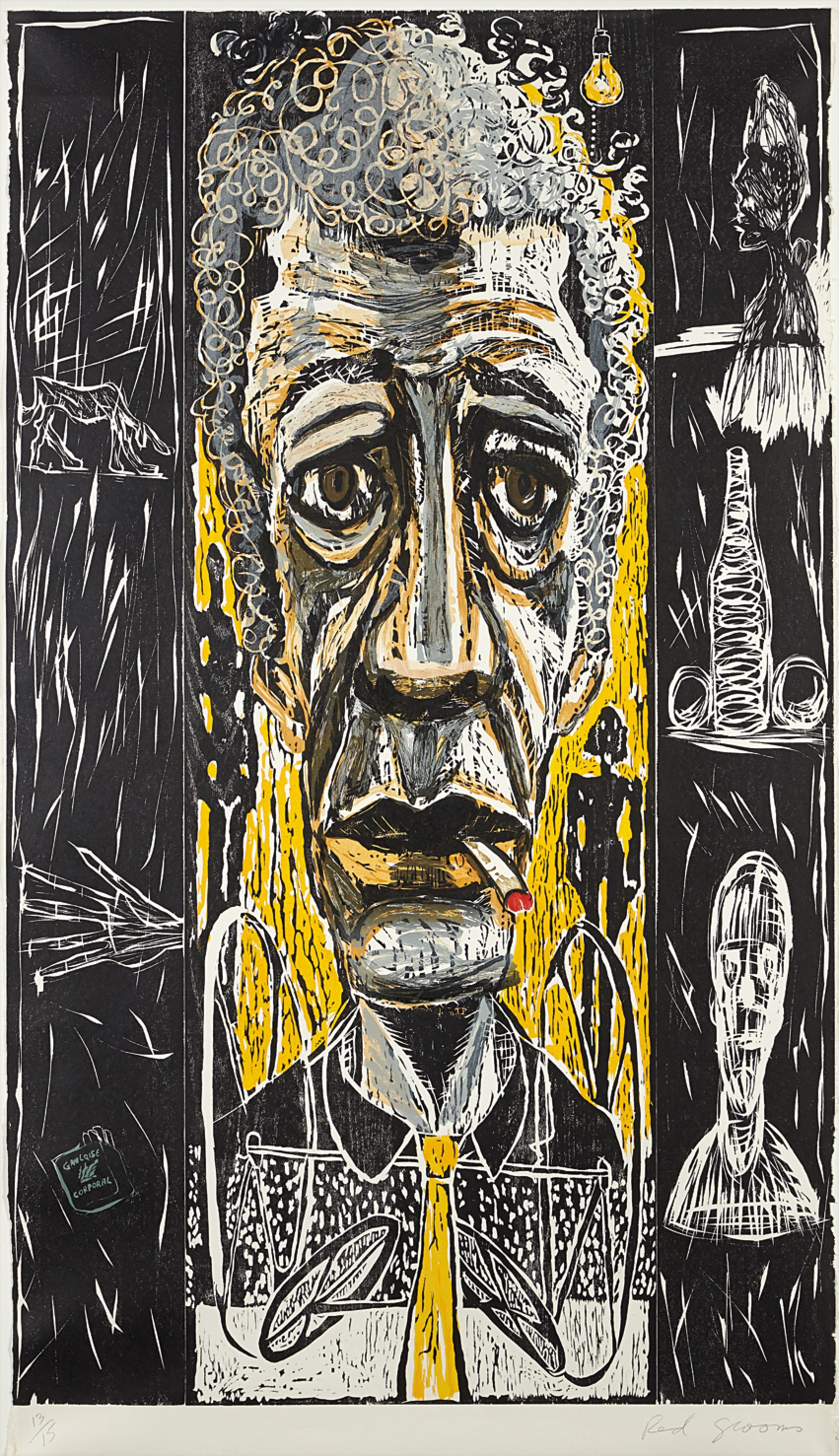 The Existentialist (Portrait of Giacometti)